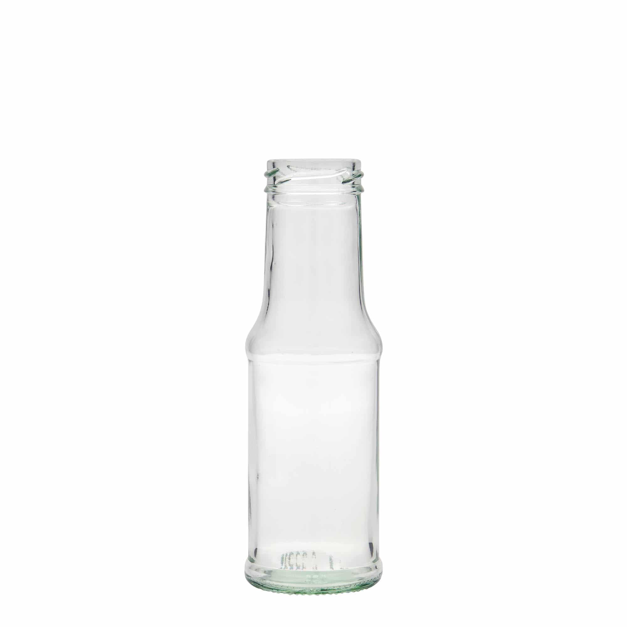 Botella para salsa de 200 ml, vidrio, boca: Twist-Off (TO 43)