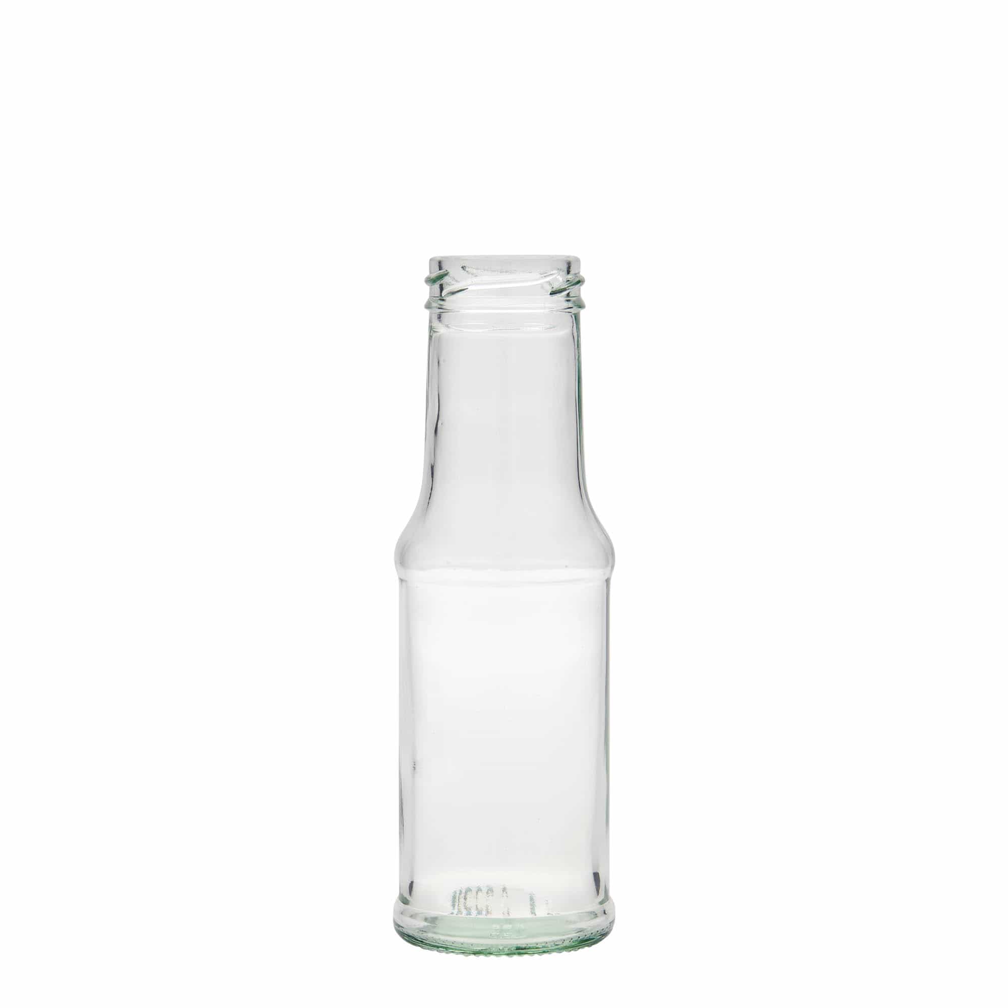 Botella para salsa de 200 ml, vidrio, boca: Twist-Off (TO 43)