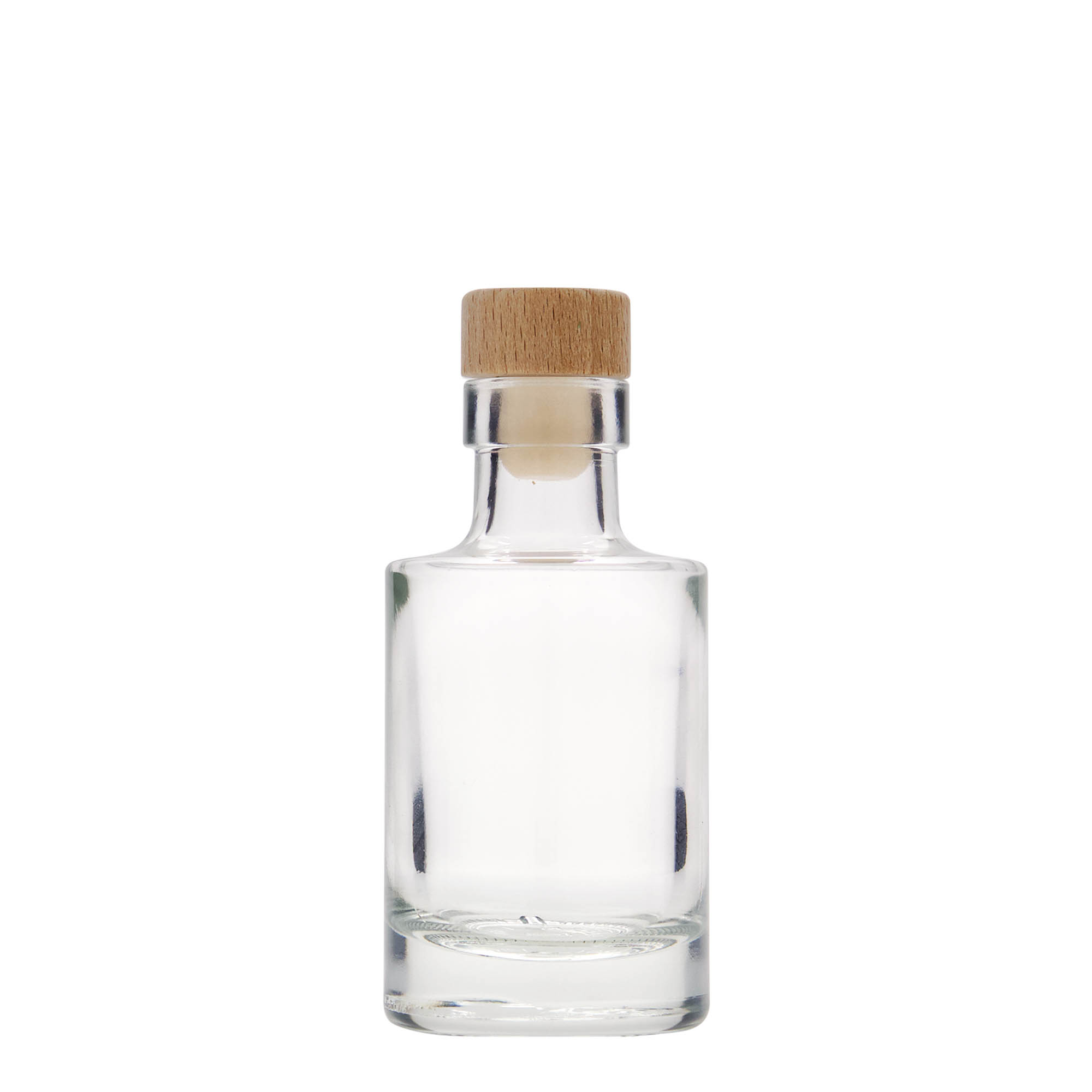 Botella de cristal de 100 ml 'Aventura', boca: corcho
