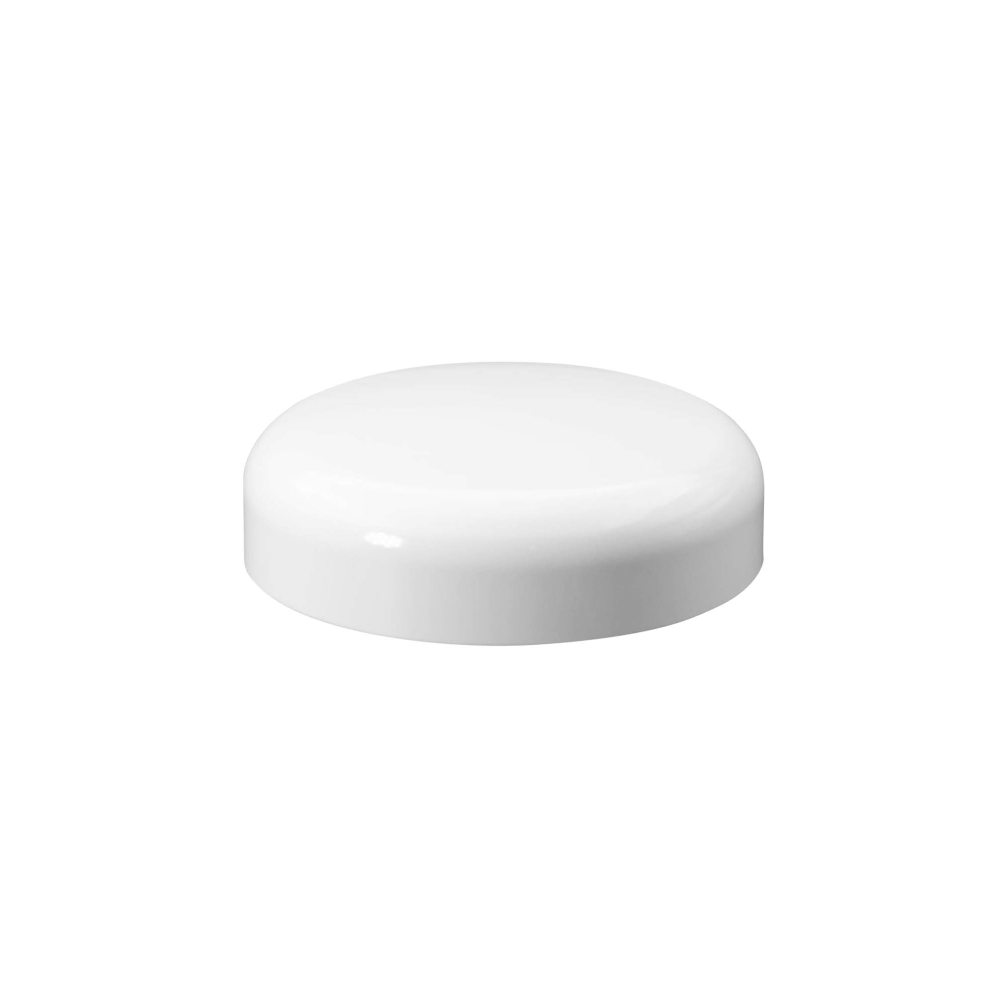 Tapa de rosca para 200 ml 'Bianca', plástico PP, blanco Tapa de rosca para 200 ml 'Bianca', plástico PP, blanco