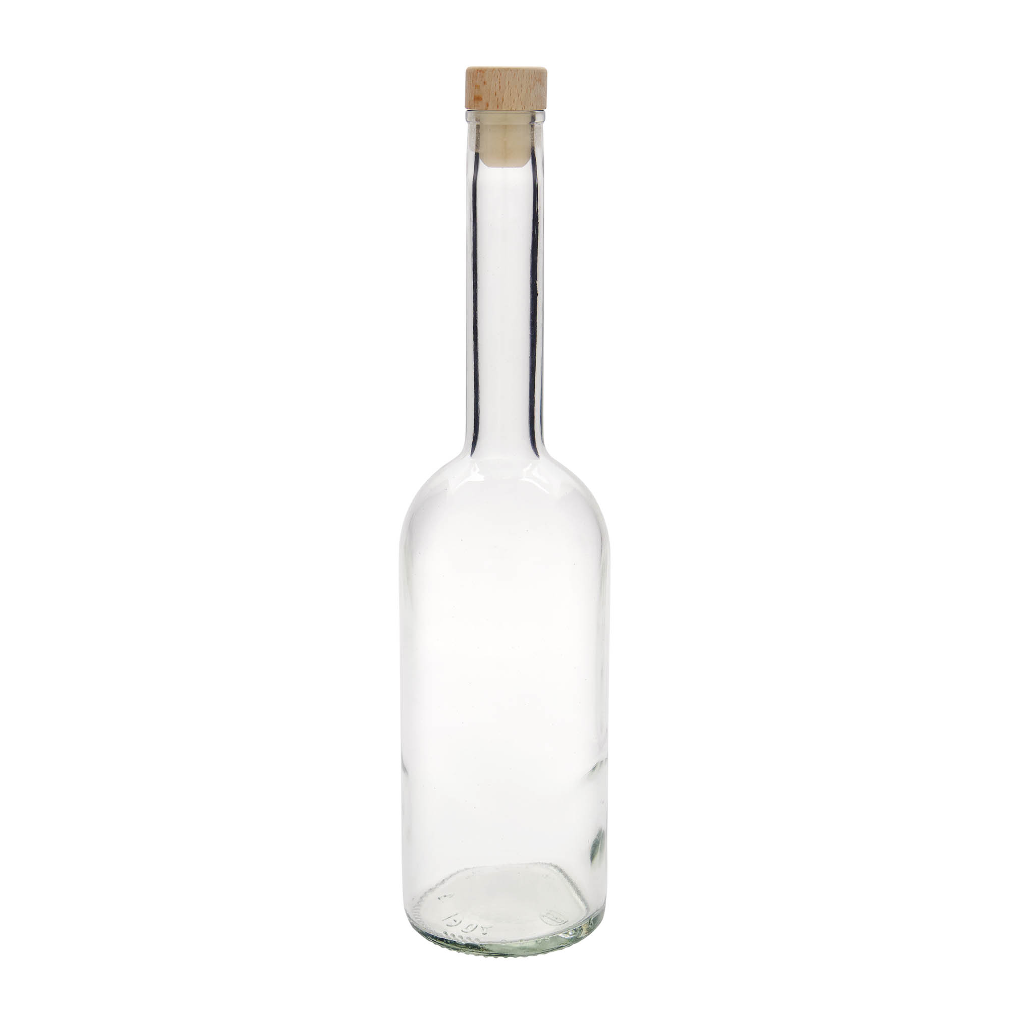Botella de vidrio de 700 ml 'Opera', boca: corcho