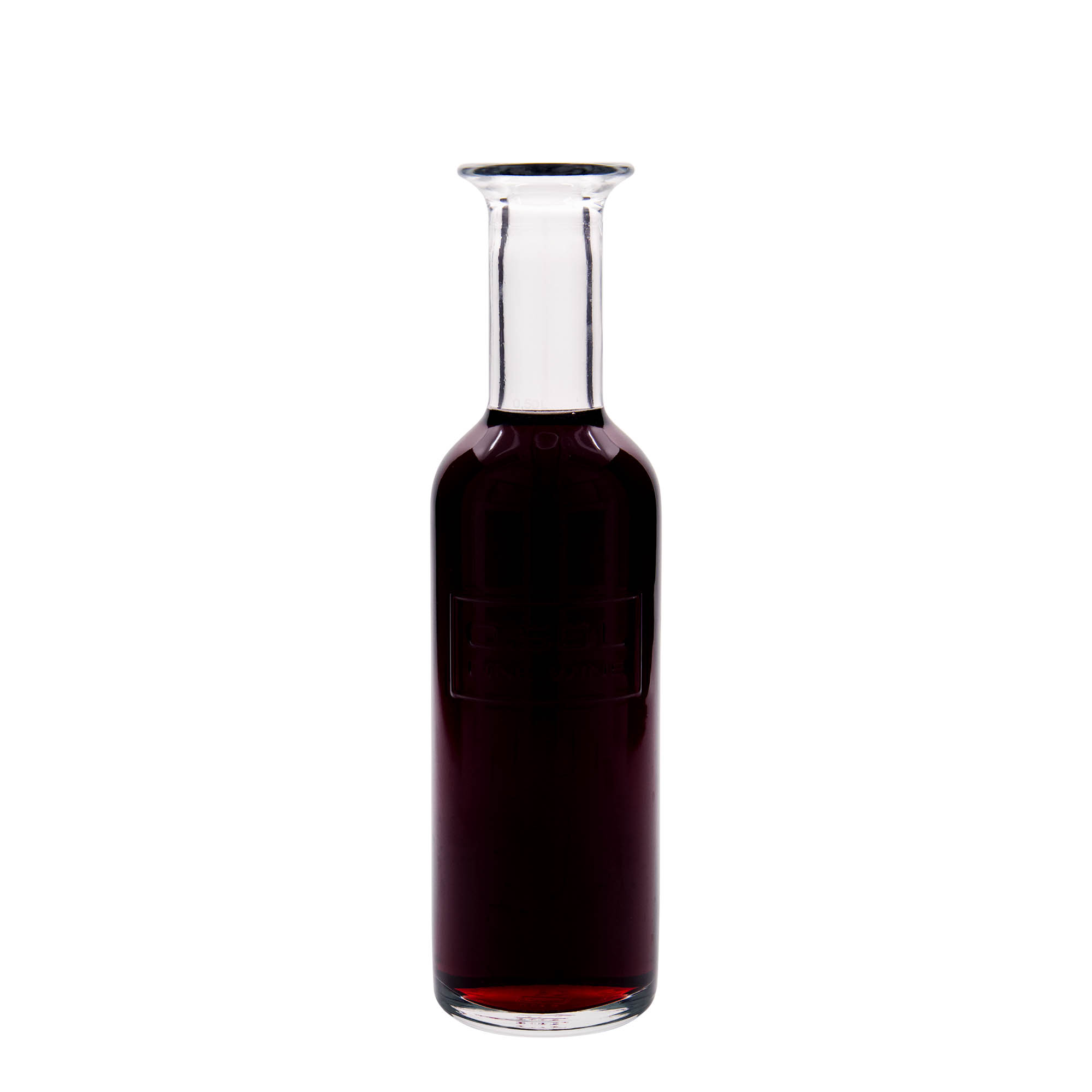 Botella de vidrio de 500 ml 'Optima Fine Wine', boca: corcho