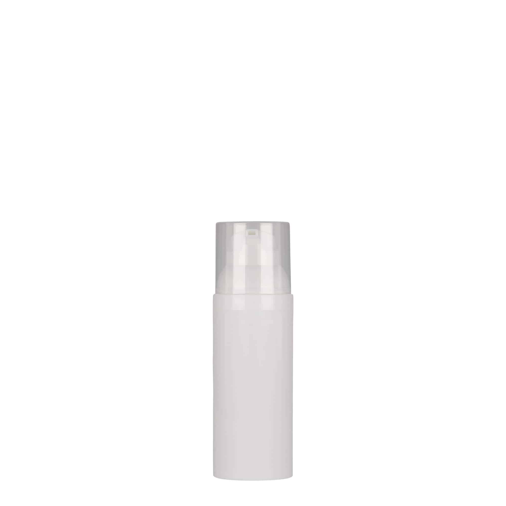 Dispensador Airless de 50 ml 'Mezzo', plástico PP, blanco