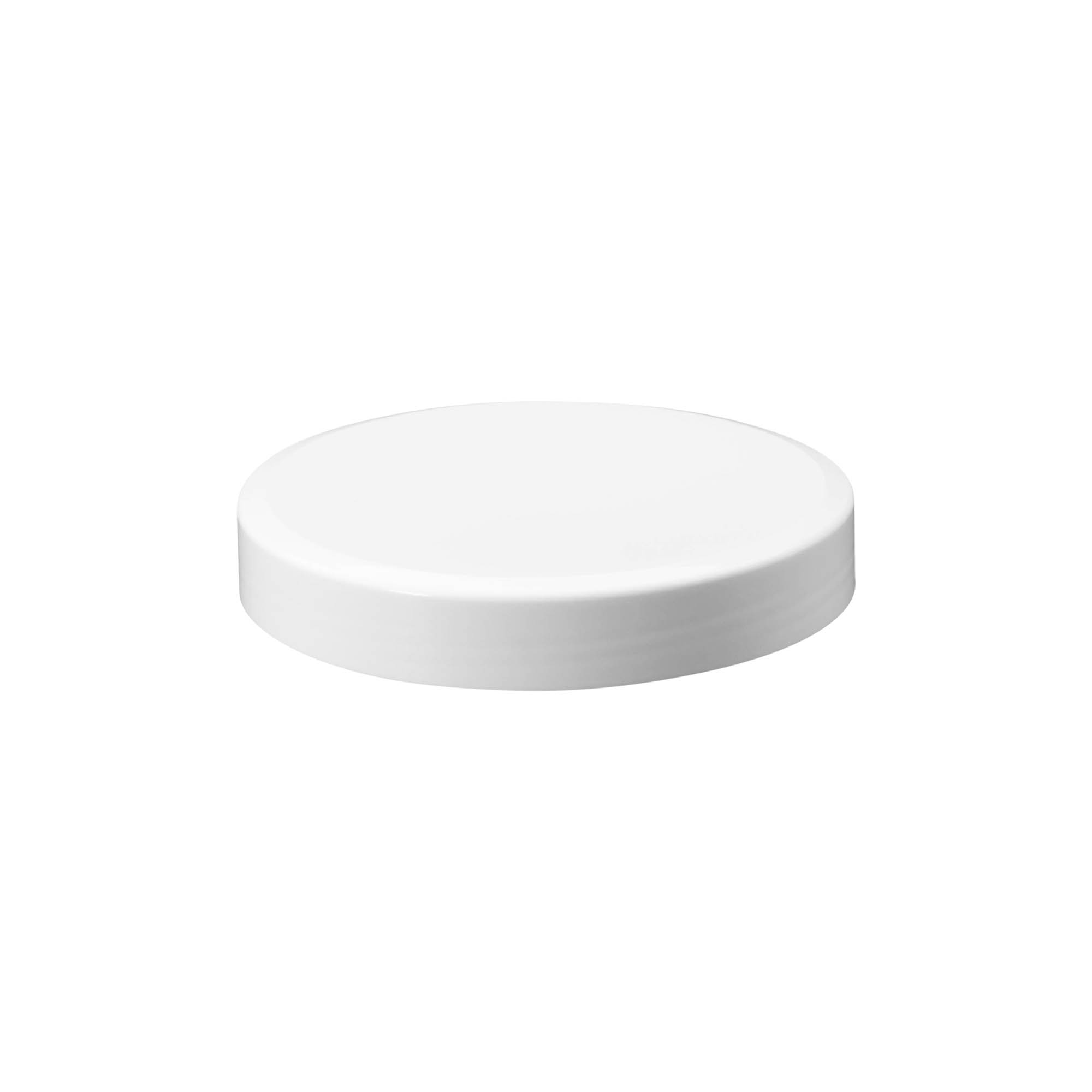 Tapón de rosca 'White Line' 250 ml, plástico PP, blanco Tapón de rosca 'White Line' 250 ml, plástico PP, blanco