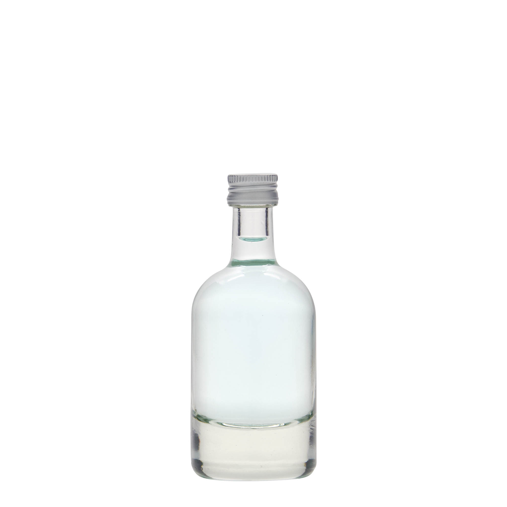 Botella de vidrio de 50 ml 'Linea Uno', boca: PP 18