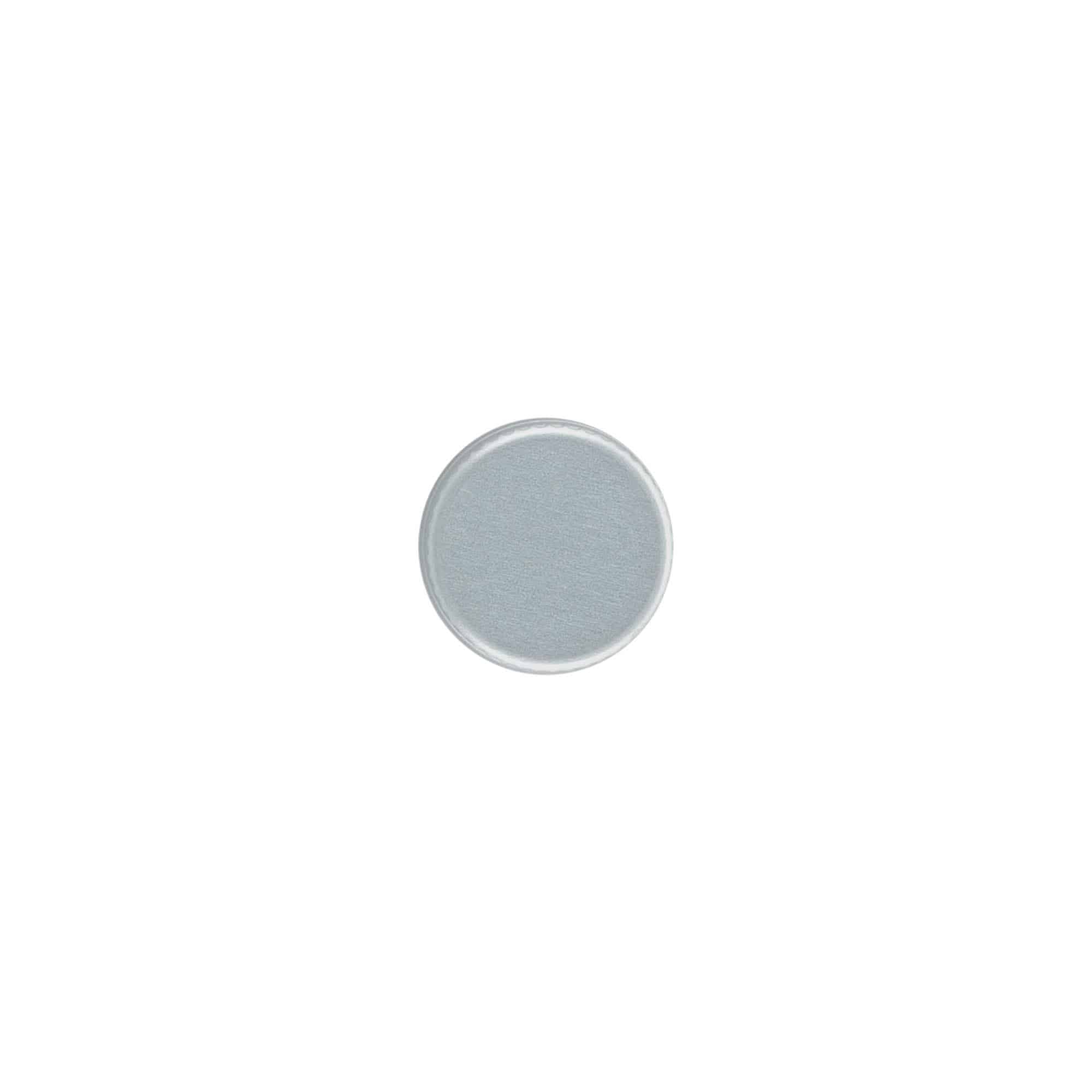 Tapón de rosca, metal, plateado, para boca: PP 18