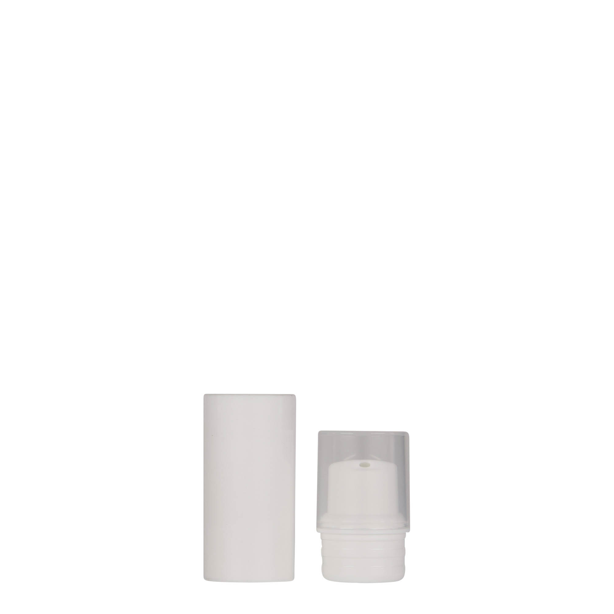 Dispensador Airless de 5 ml 'Nano', plástico PP, blanco Dispensador Airless de 5 ml 'Nano', plástico PP, blanco