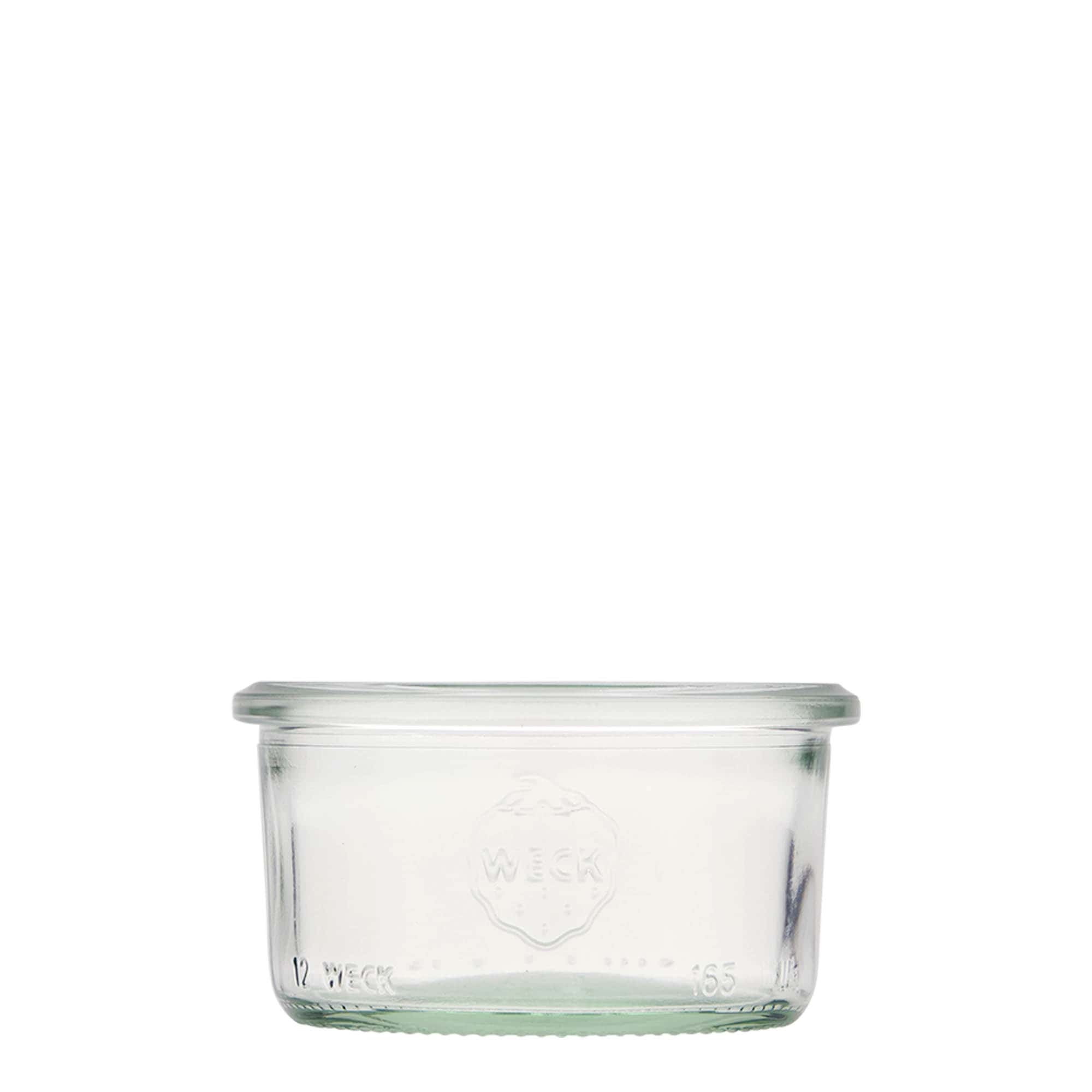 165 ml tarro WECK para desmoldar, boca: borde redondo