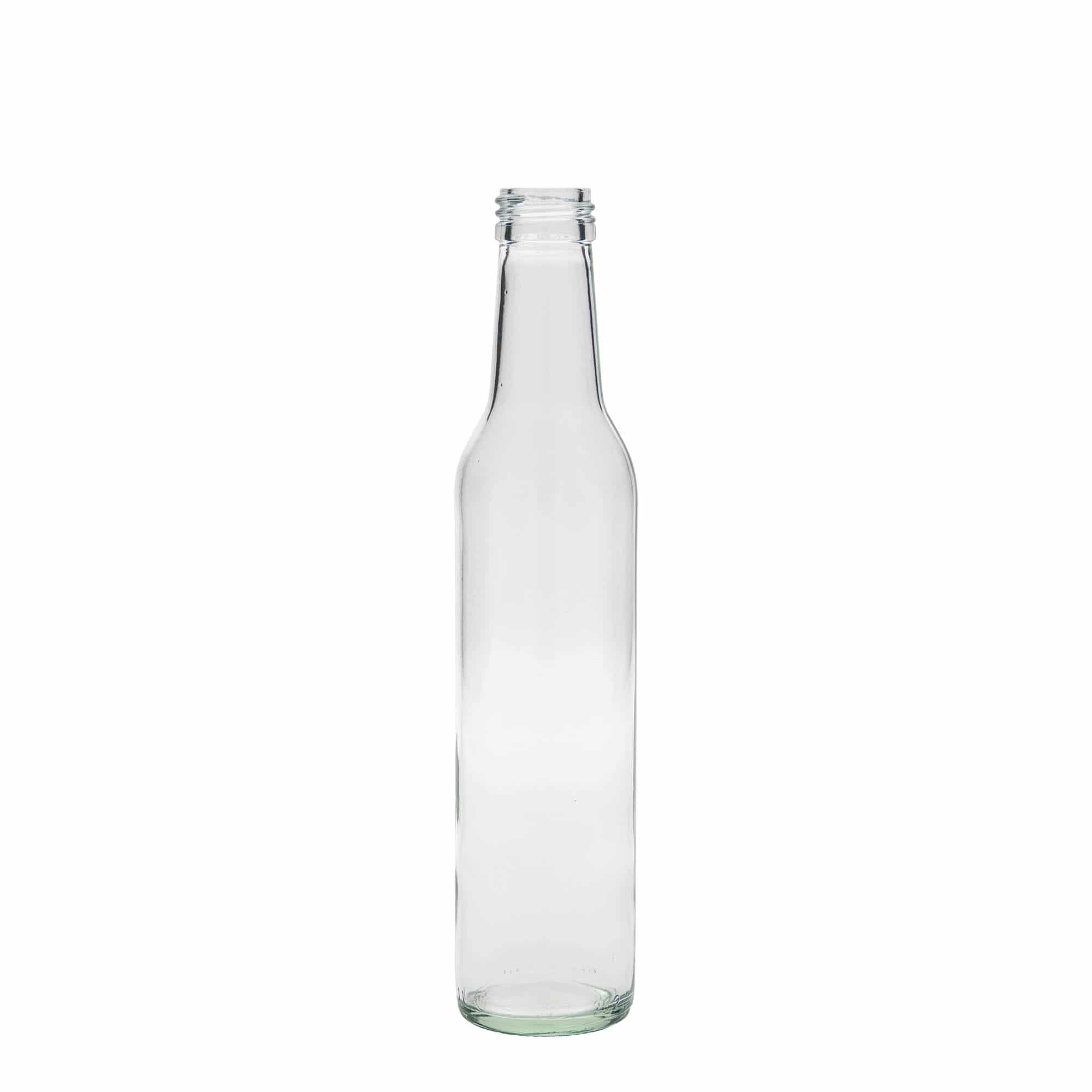Botella de vidrio de 250 ml «Cilindrica», boca: PP 28