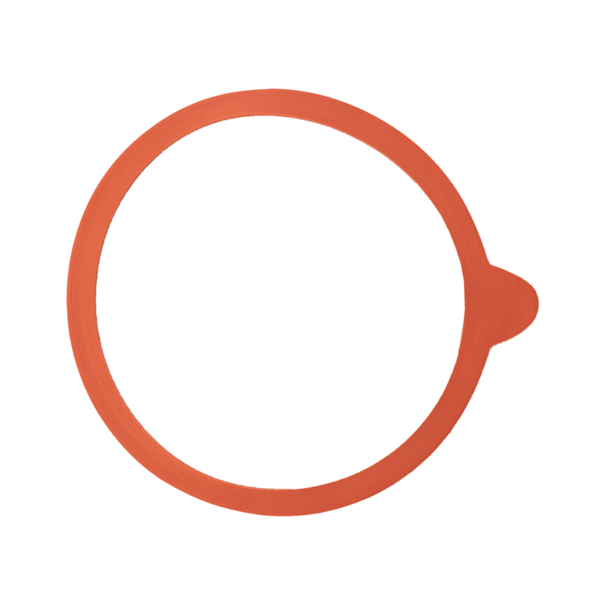 Anillo de conservación WECK RR120, rojo, boca: borde redondo