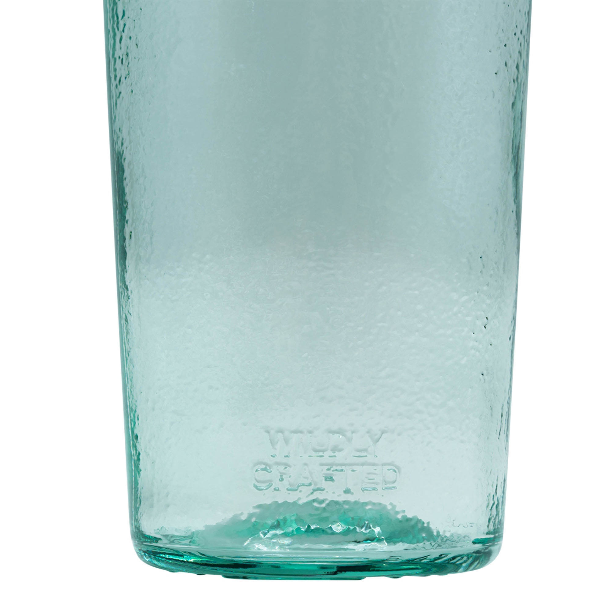 Botella de vidrio 'Primal' de 700 ml, boca: corcho, fabricada de forma salvaje