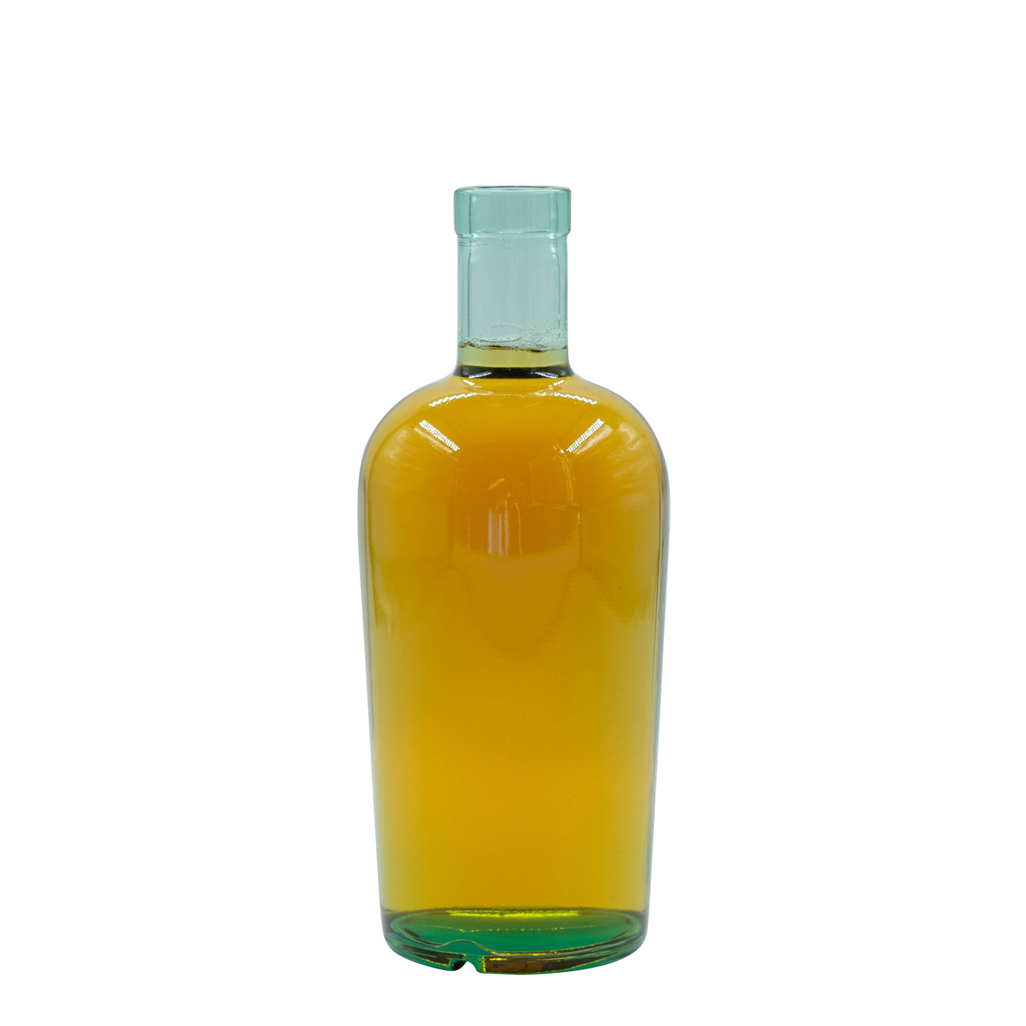 Botella de vidrio de 700 ml 'Teo Light', boca: corcho