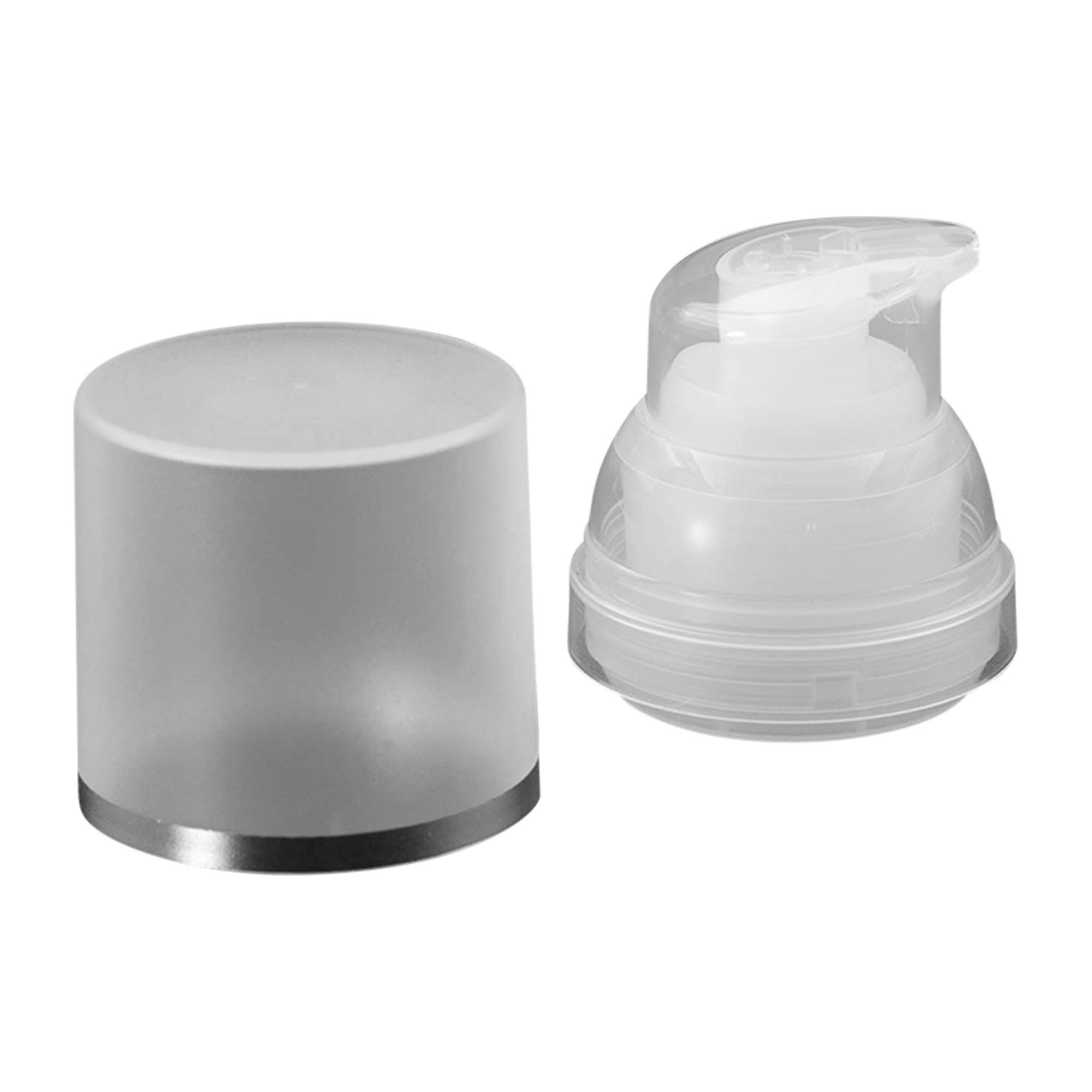 Cabezal de bomba dosificadora airless 'Mezzo', plástico PP, natural Cabezal de bomba dosificadora airless 'Mezzo', plástico PP, natural