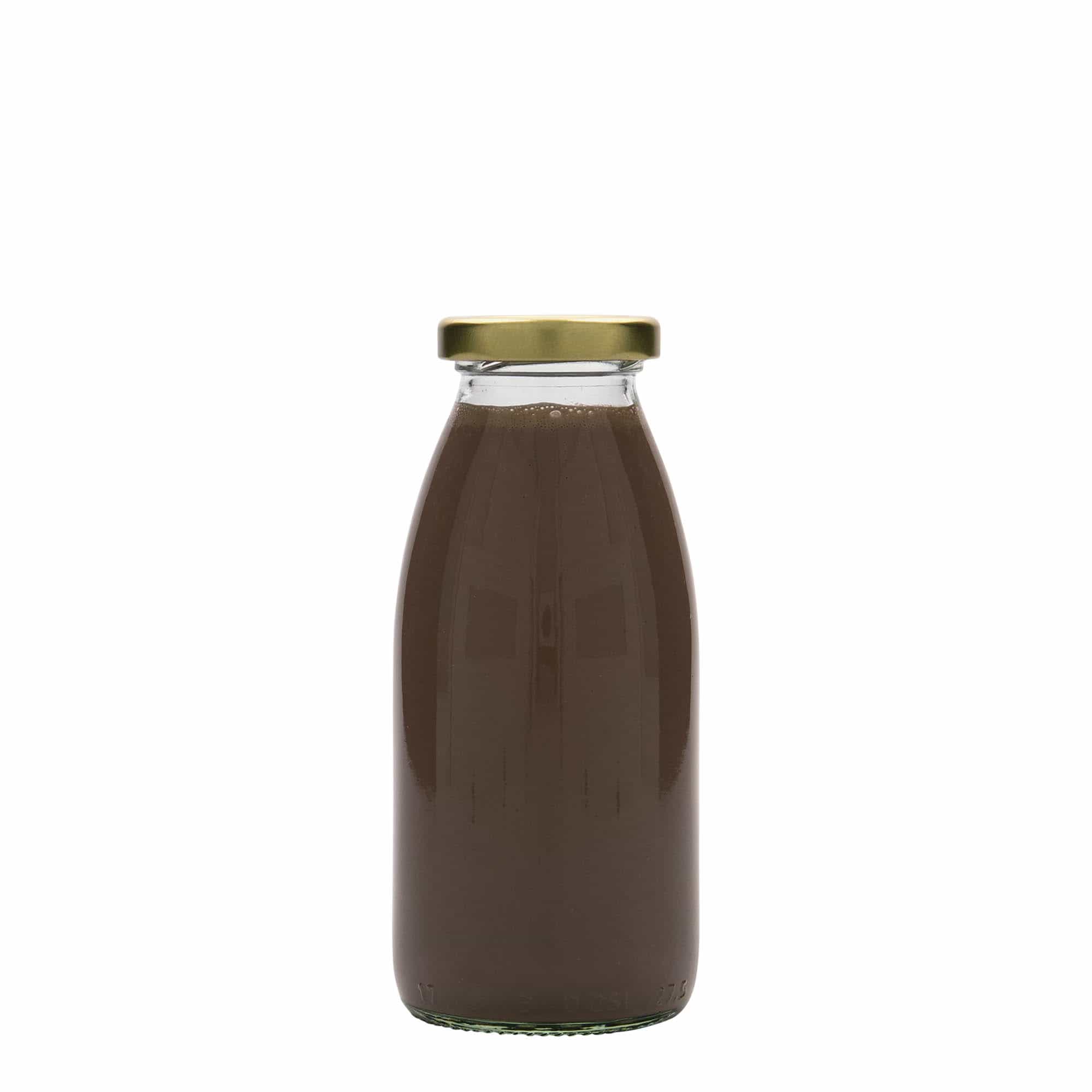 Botella de vidrio 'Vroni' de 250 ml, boca: Twist-Off (TO 43)