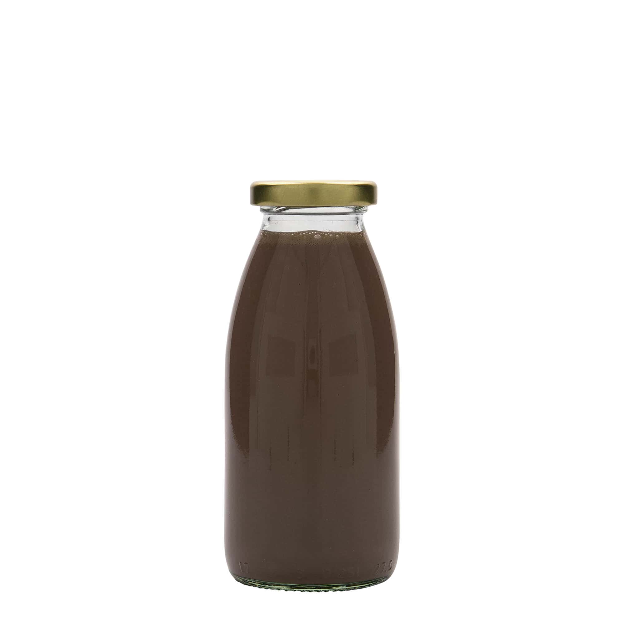 Botella de vidrio de 250 ml Vroni, boca: Twist-off (TO 43)
