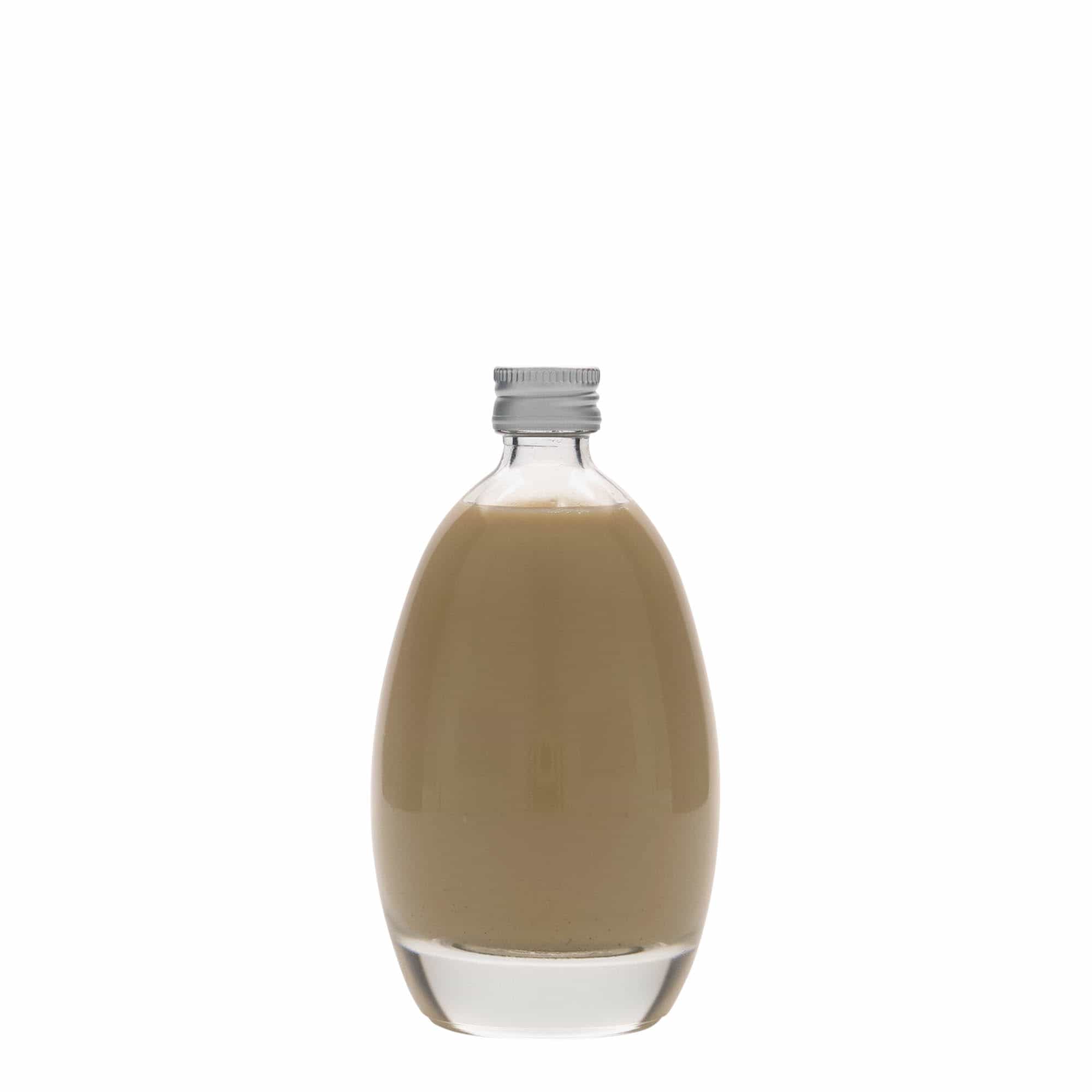 Botella de vidrio 'Huevo' de 100 ml, boca: PP 18