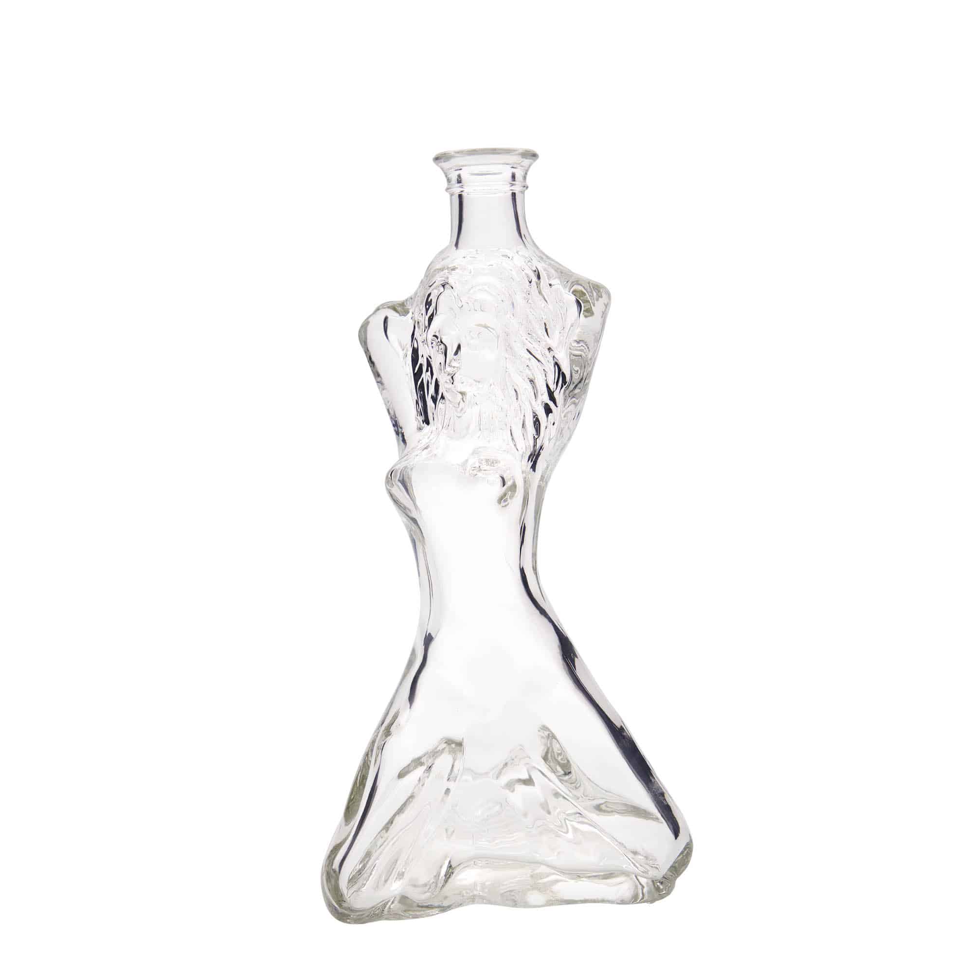 Botella de vidrio 'Lexy' de 350 ml, boca: corcho
