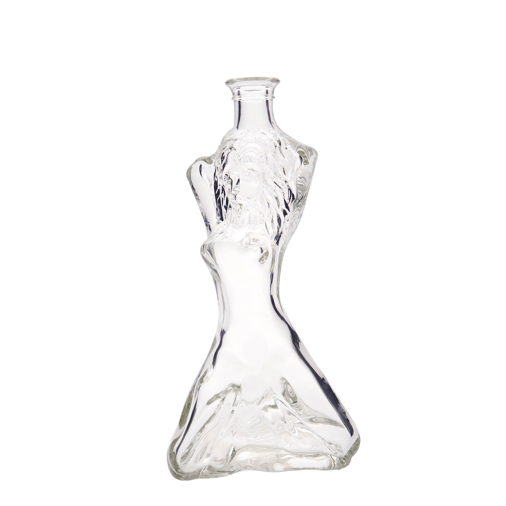 Botella de vidrio de 350 ml 'Lexy', boca: corcho