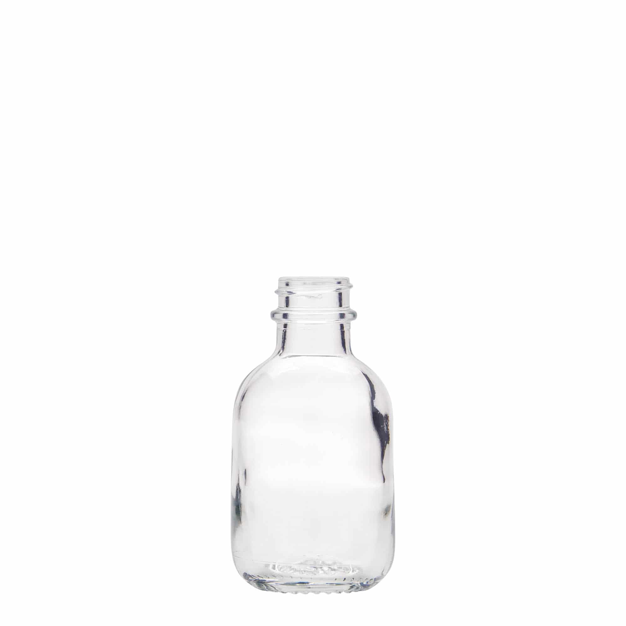 Botella de vidrio 'Lotto' de 50 ml, boca: GPI 22 Botella de vidrio 'Lotto' de 50 ml, boca: GPI 22