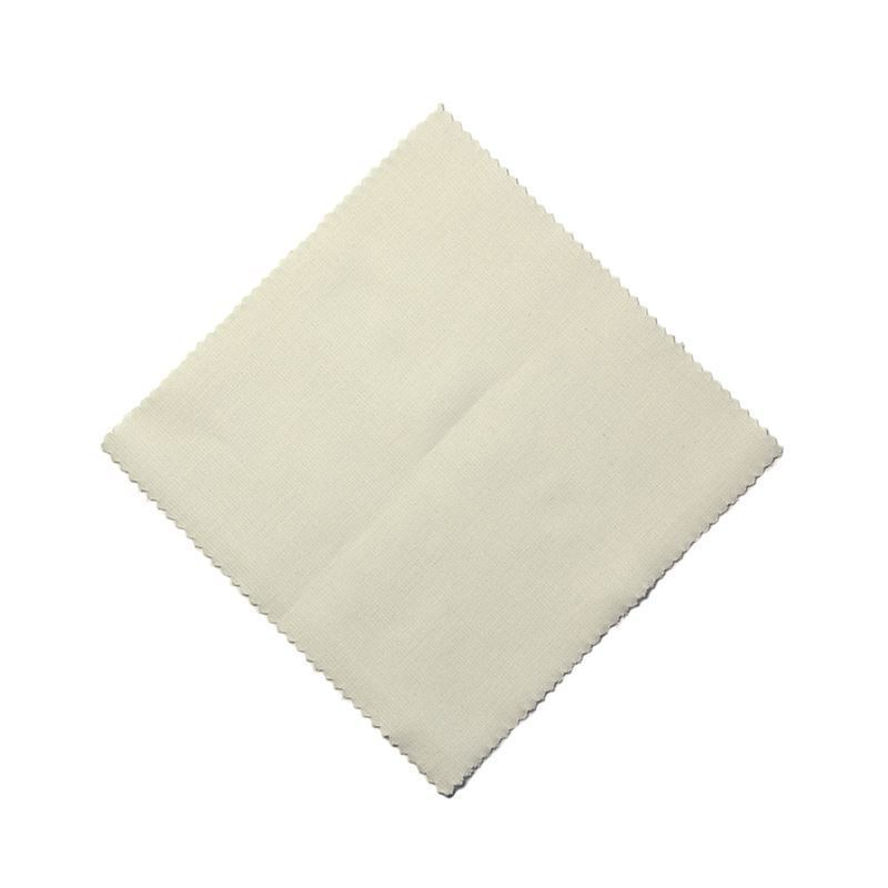 Cubretapas de tela 12x12, cuadrado, textil, natural, boca: TO38-TO53 Cubretapas de tela 12x12, cuadrado, textil, natural, boca: TO38-TO53