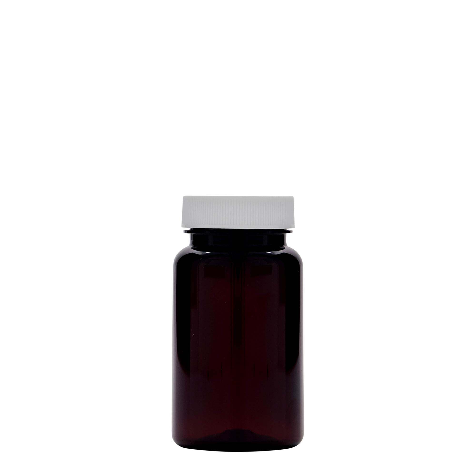 100 ml envase PET, plástico, marrón, boca: 38/400