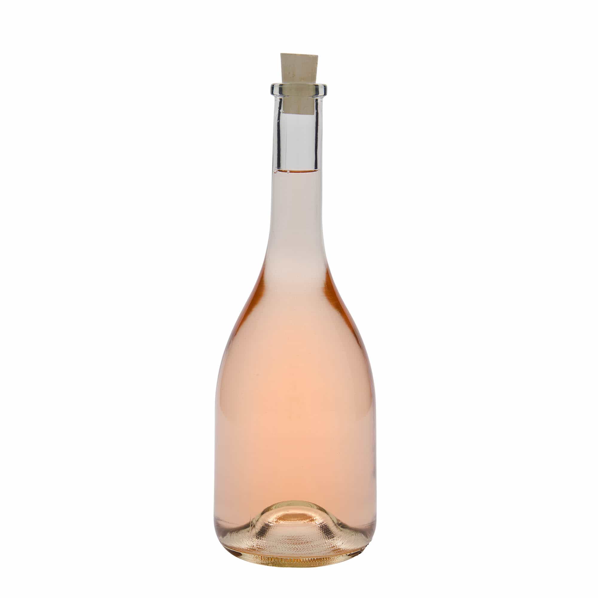 Botella de vidrio de 750 ml 'Rustica', boca: corcho