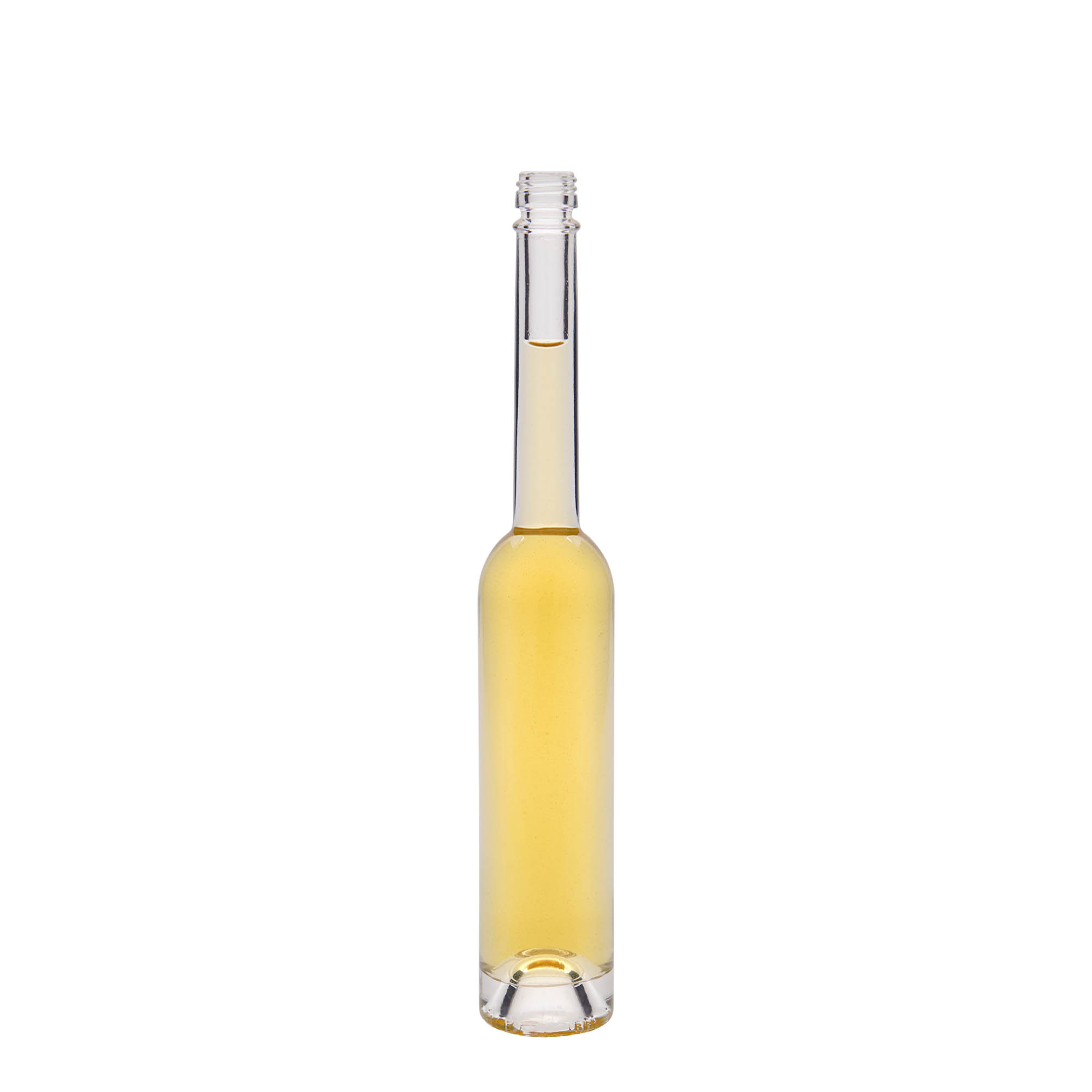 Botella de vidrio de 100 ml «Platina», boca: PP 18