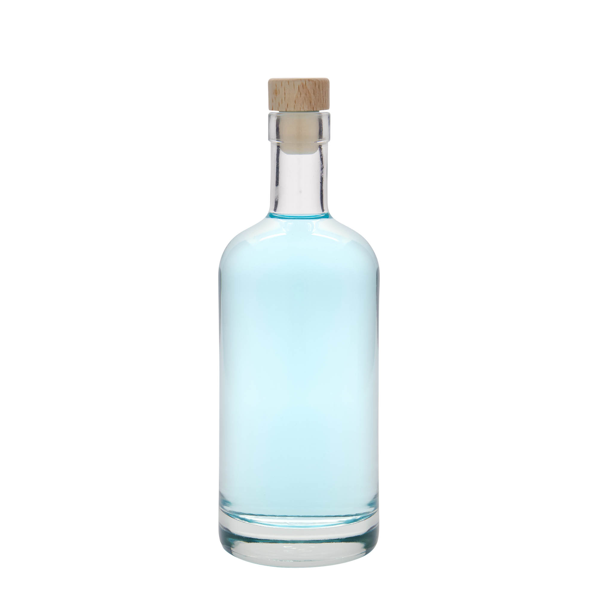 Botella de vidrio de 500 ml 'Linea Uno', boca: corcho