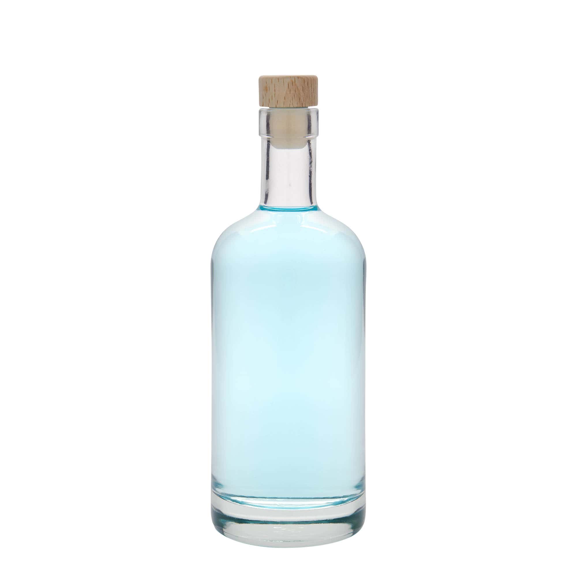 Botella de vidrio de 500 ml 'Linea Uno', boca: corcho