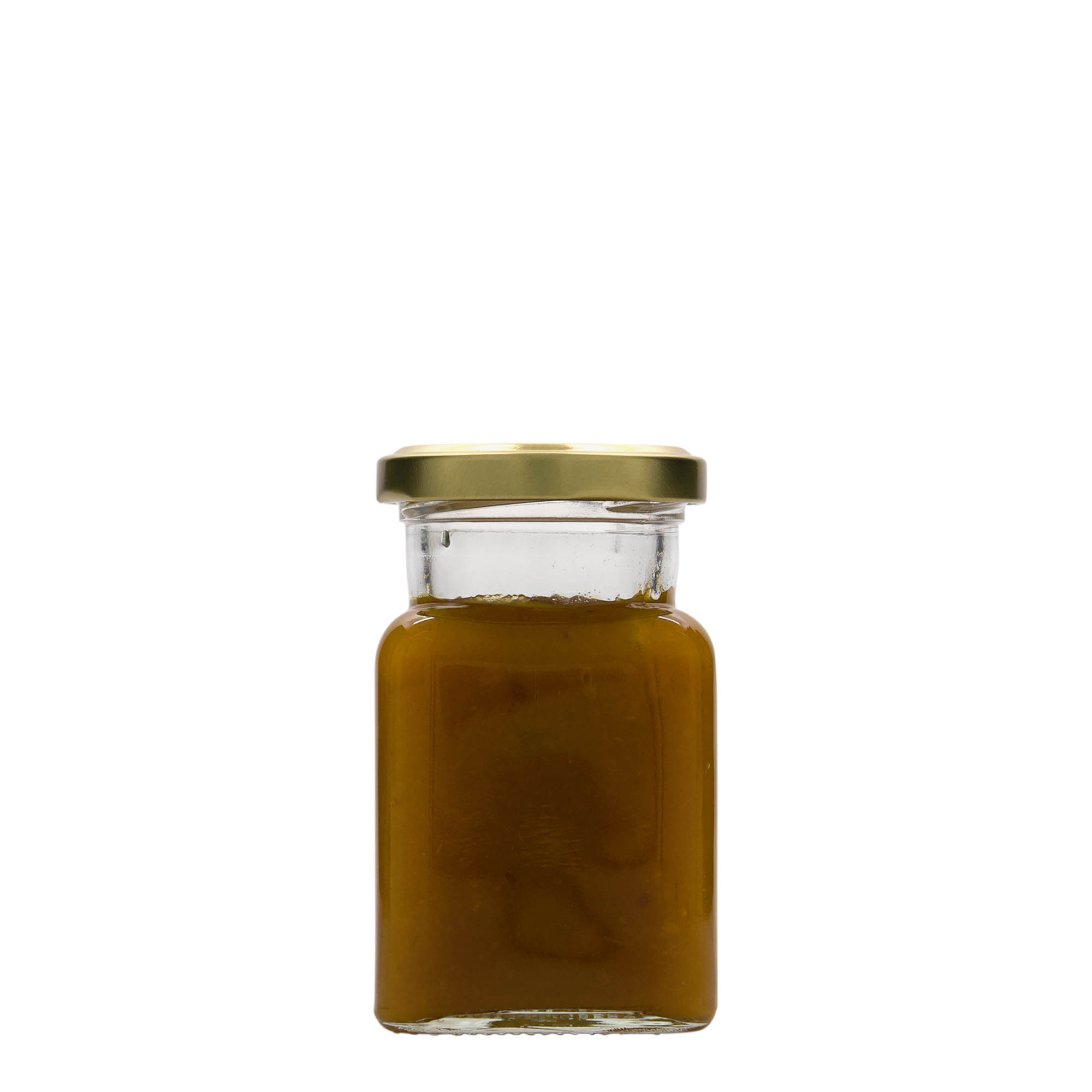 150 ml tarro cuadrado, boca: Twist-Off (TO 53) 150 ml tarro cuadrado, boca: Twist-Off (TO 53)