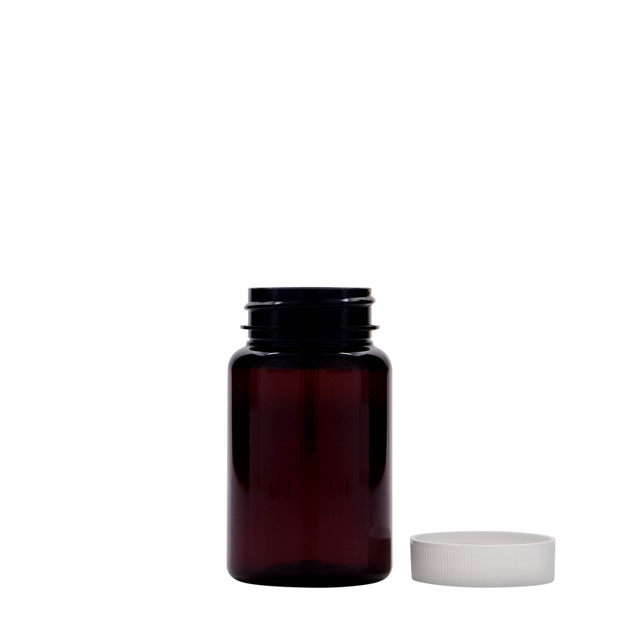 75 ml envase PET, plástico, marrón, boca: 38/400