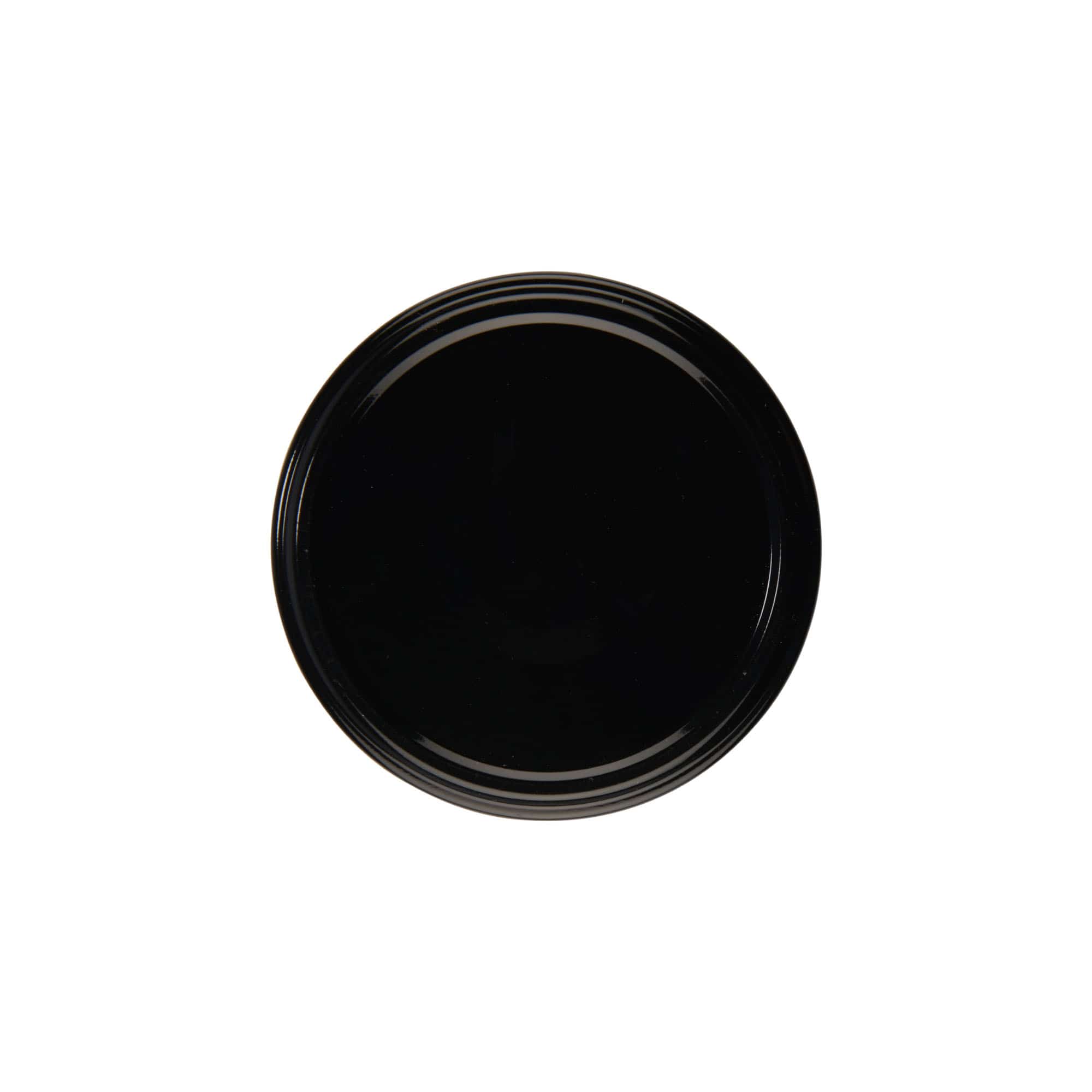 Tapa Twist-Off, hojalata, negro, para boca: TO 82