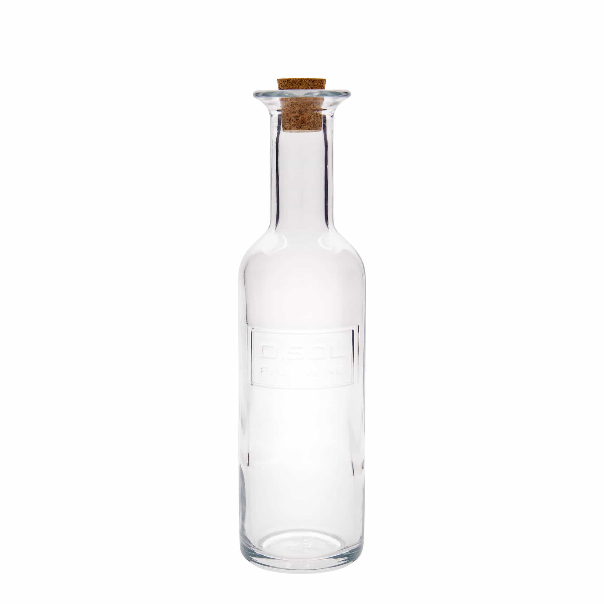 Botella de vidrio de 500 ml 'Optima Fine Wine', boca: corcho
