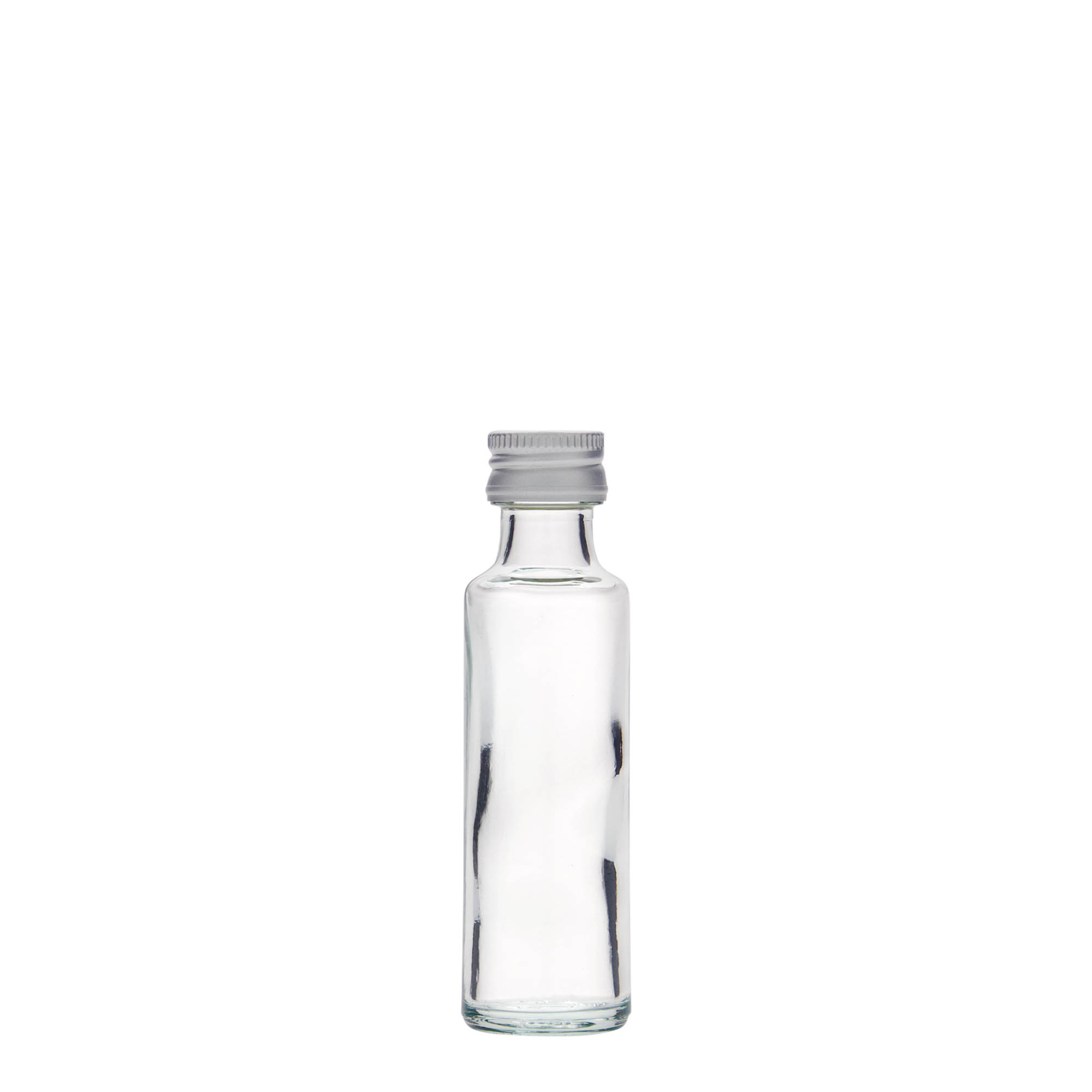 Botella de vidrio de 20 ml 'Dorica', boca: PP 18 Botella de vidrio de 20 ml 'Dorica', boca: PP 18