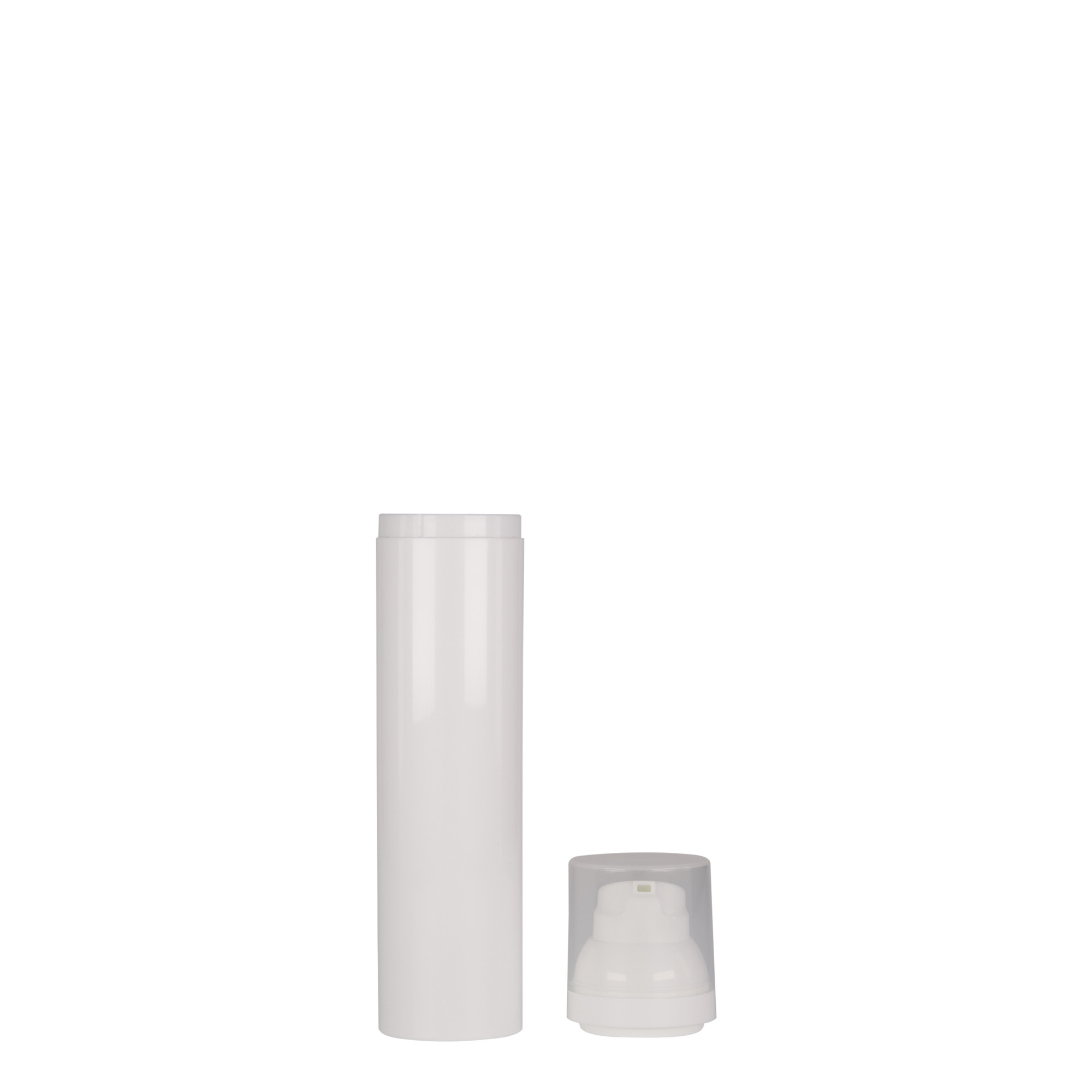 100 ml Dispensador Airless 'Mezzo', plástico PP, blanco 100 ml Dispensador Airless 'Mezzo', plástico PP, blanco