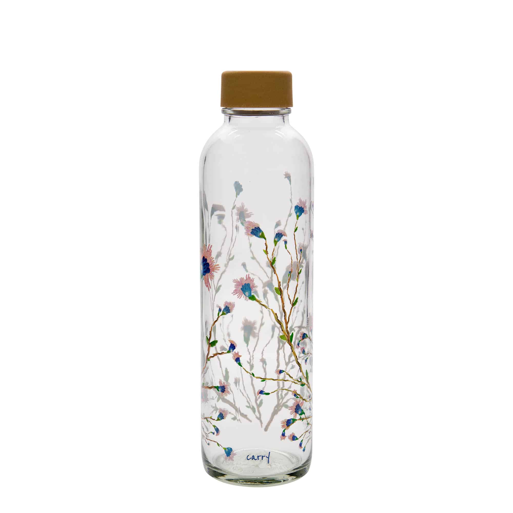 Botella de agua 'CARRY Bottle' de 700 ml, motivo: Hanami, boca: tapón de rosca