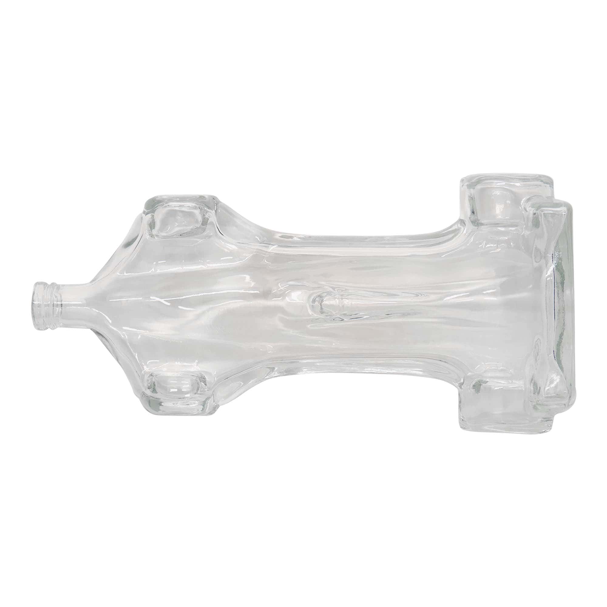 Botella de vidrio de 200 ml 'Coche de carreras', boca: corcho