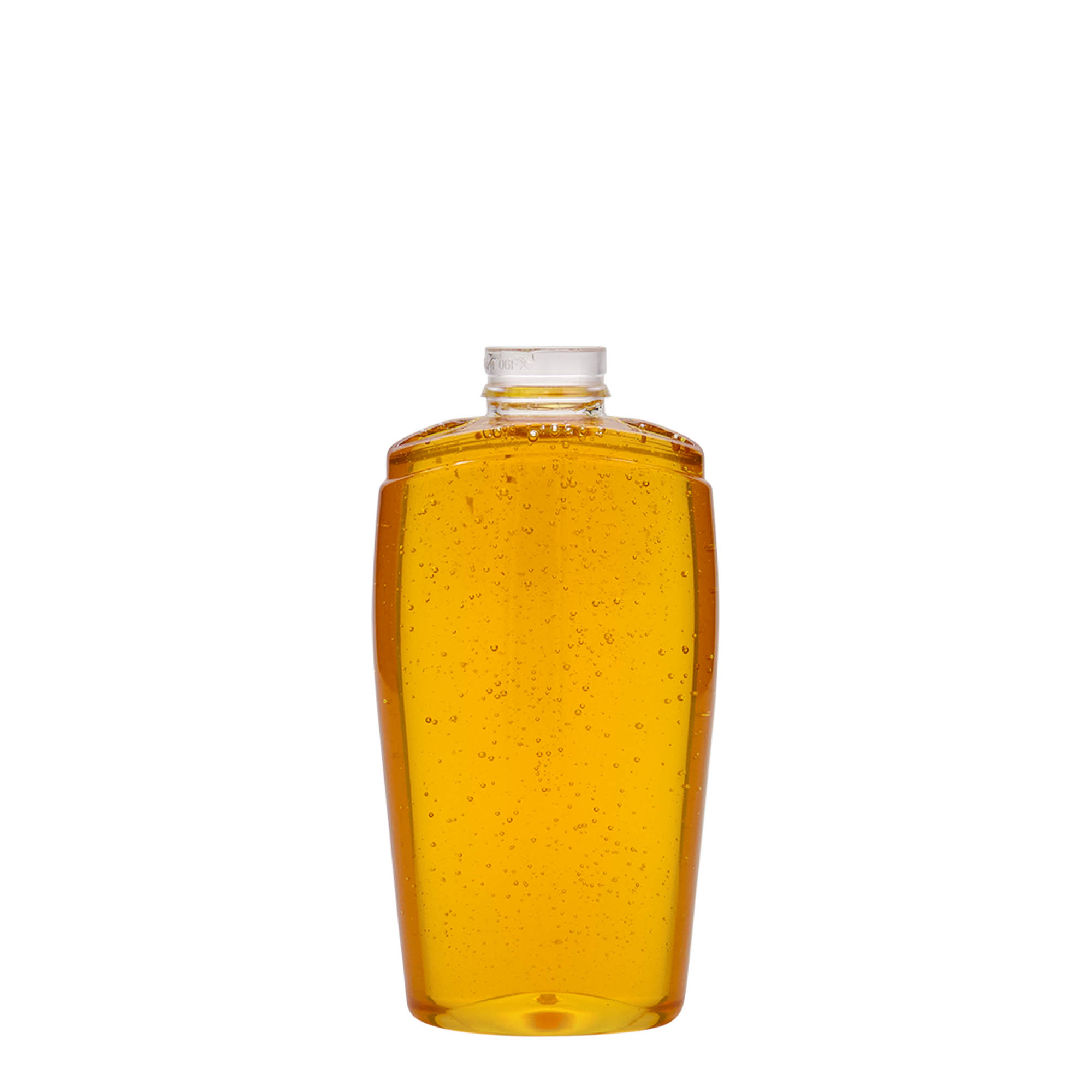 Botella PET de 200 ml 'Squeeze', ovalada, plástico
