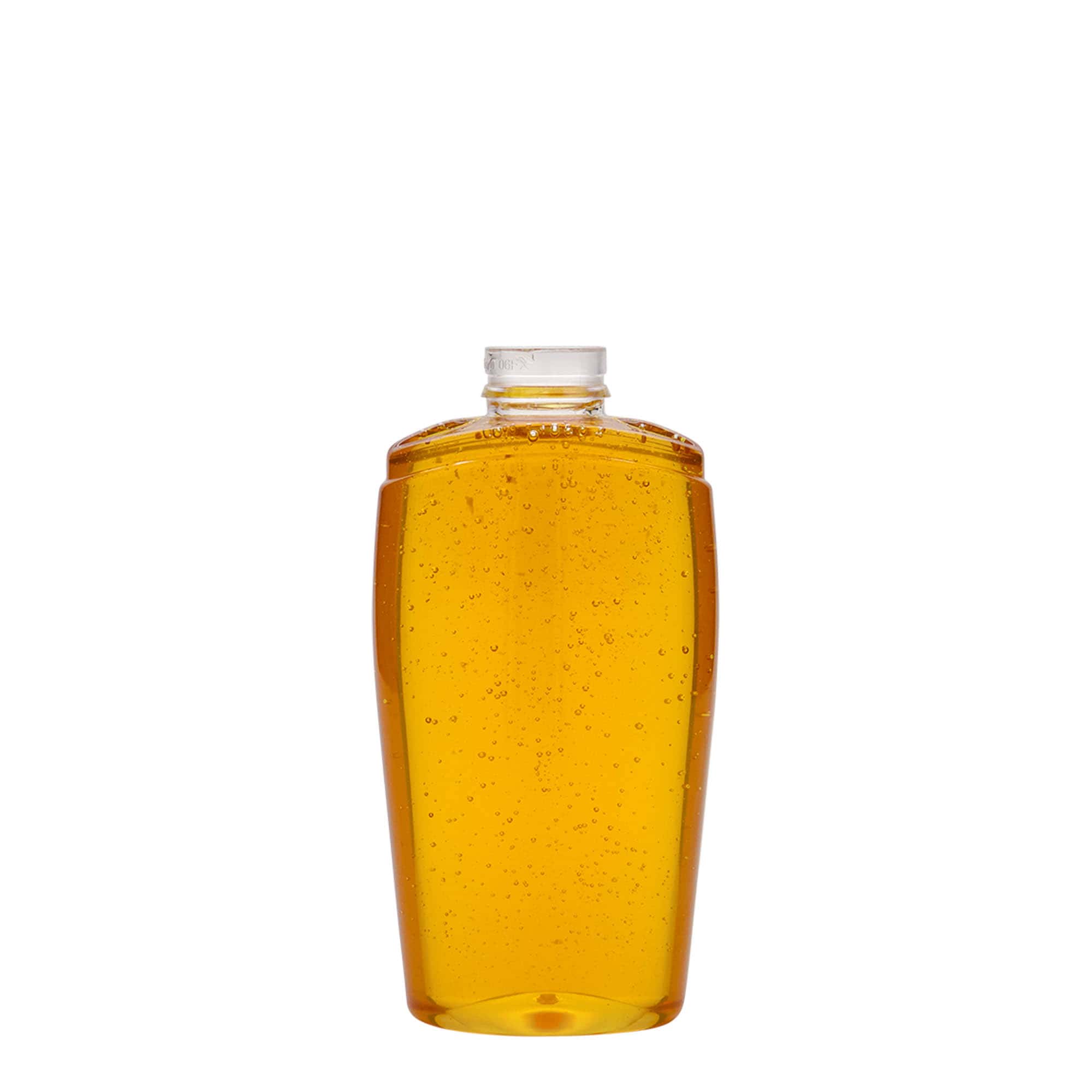 Botella PET de 200 ml 'Squeeze', ovalada, plástico