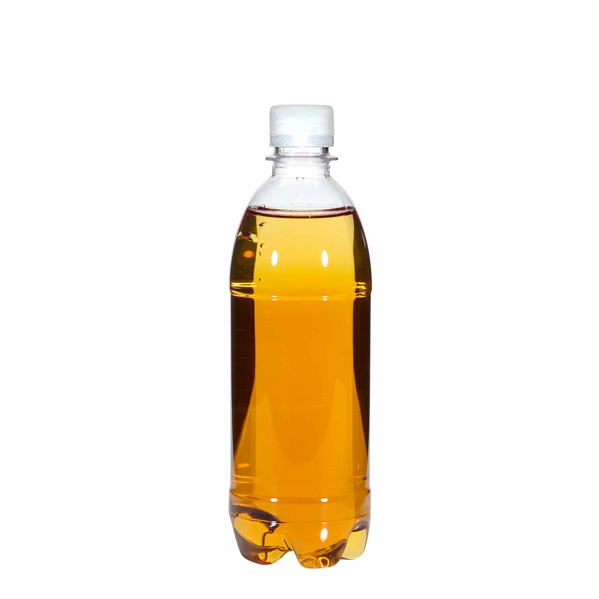 Botella PET universal de 500 ml, plástico, boca: PCO28