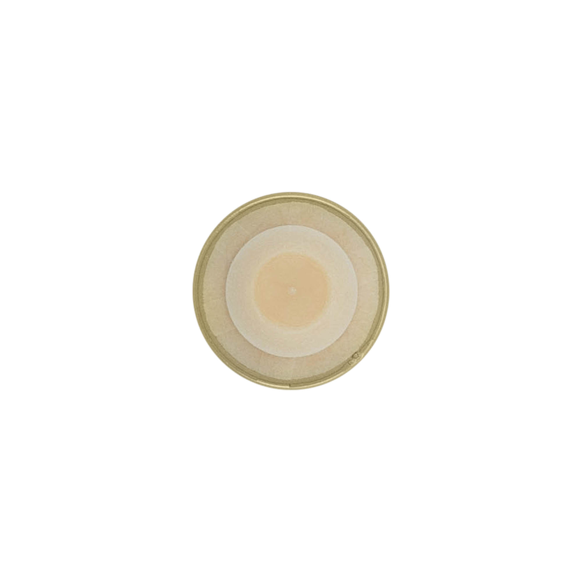 Tapón de corcho con asa 19 mm, plástico, dorado, para boca: corcho