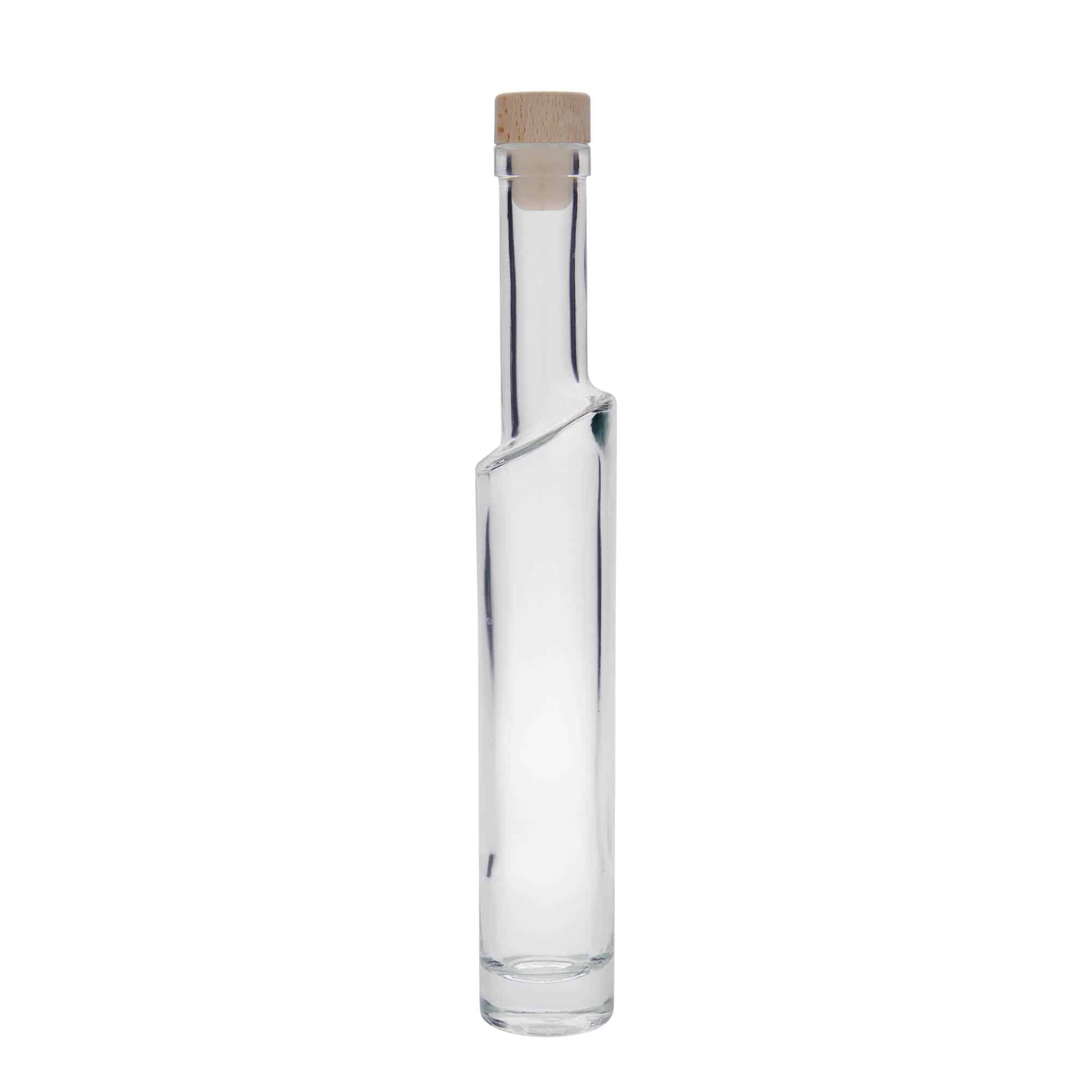 Botella de vidrio de 200 ml 'Feeling', boca: corcho