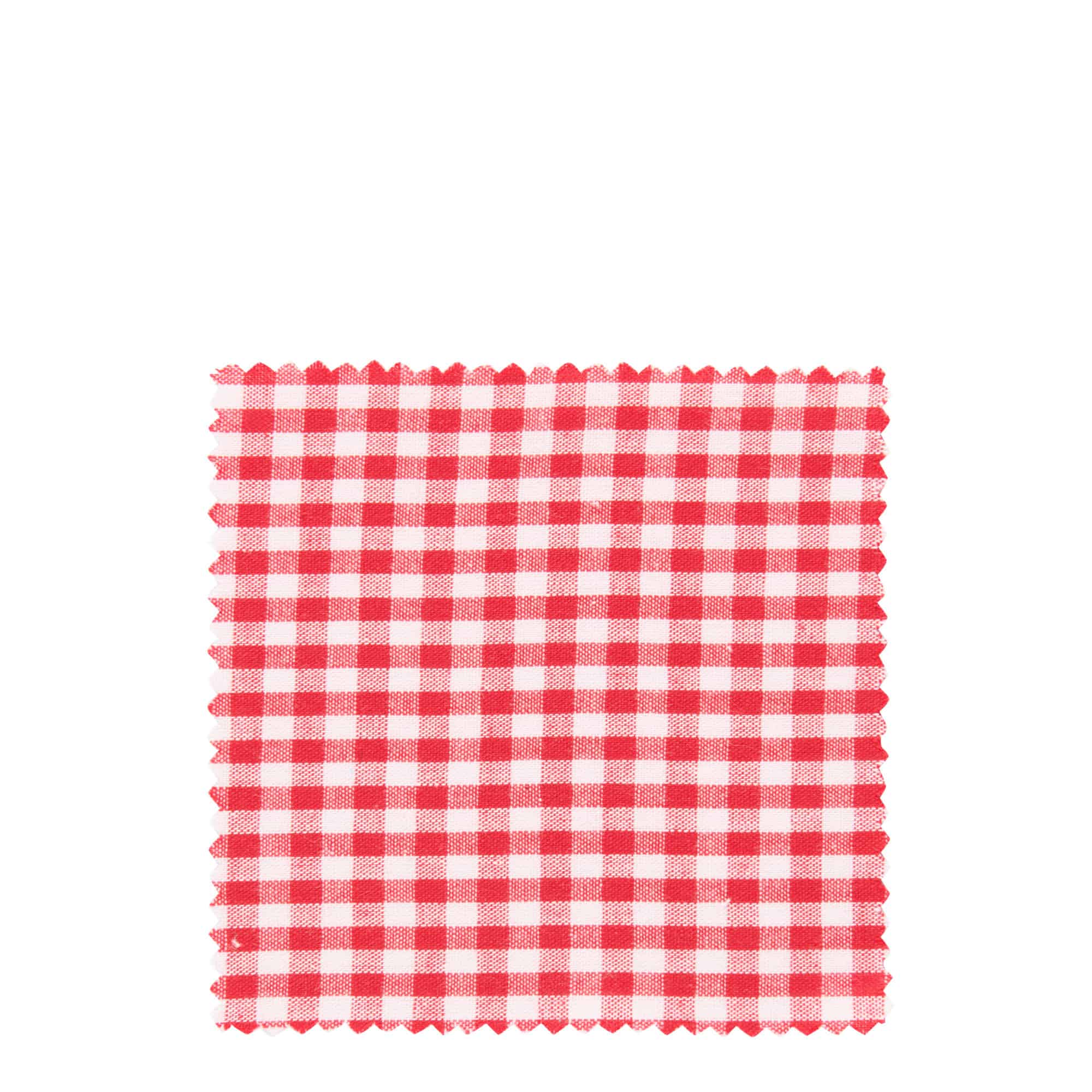 Mantelito de tela a cuadros 12x12, cuadrado, textil, rojo, boca: TO38-TO53