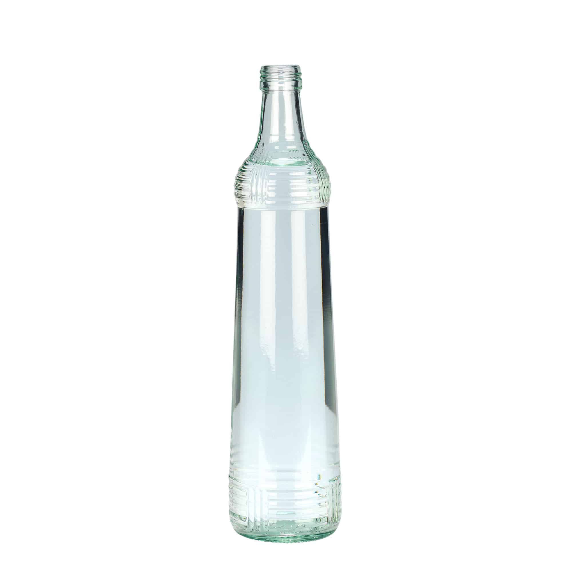 Botella de vidrio de 700 ml Vodka Zwiebelturm, boca: PP 28 Botella de vidrio de 700 ml Vodka Zwiebelturm, boca: PP 28