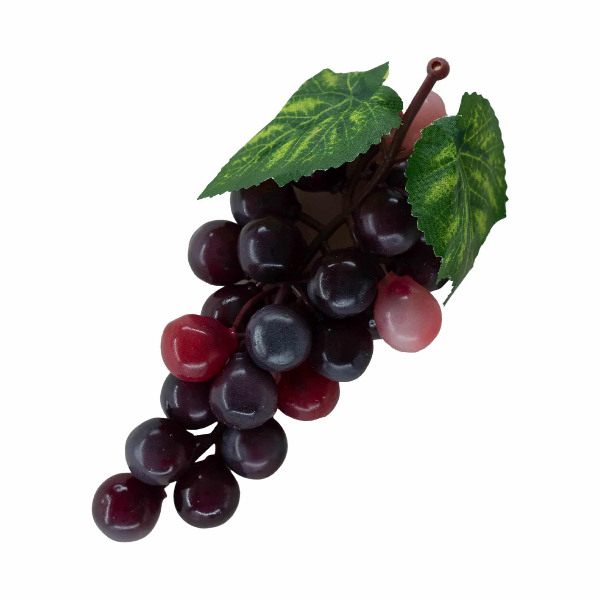 Uvas de plástico, rojas