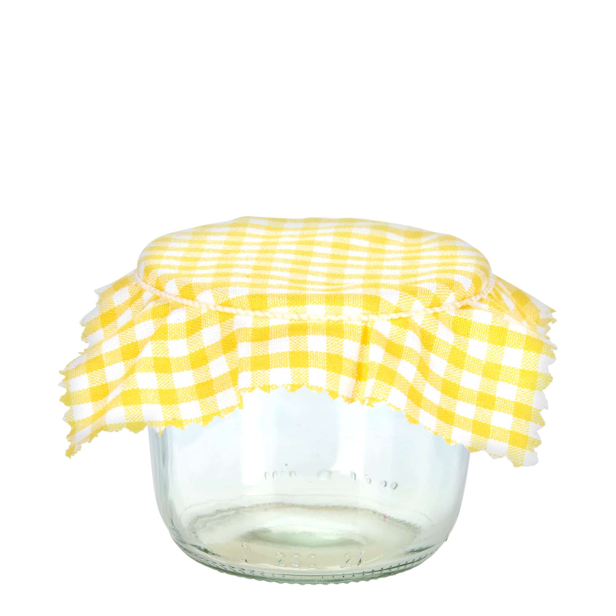 Mantelito de tela a cuadros 12x12, cuadrado, textil, amarillo, boca: TO38-TO53