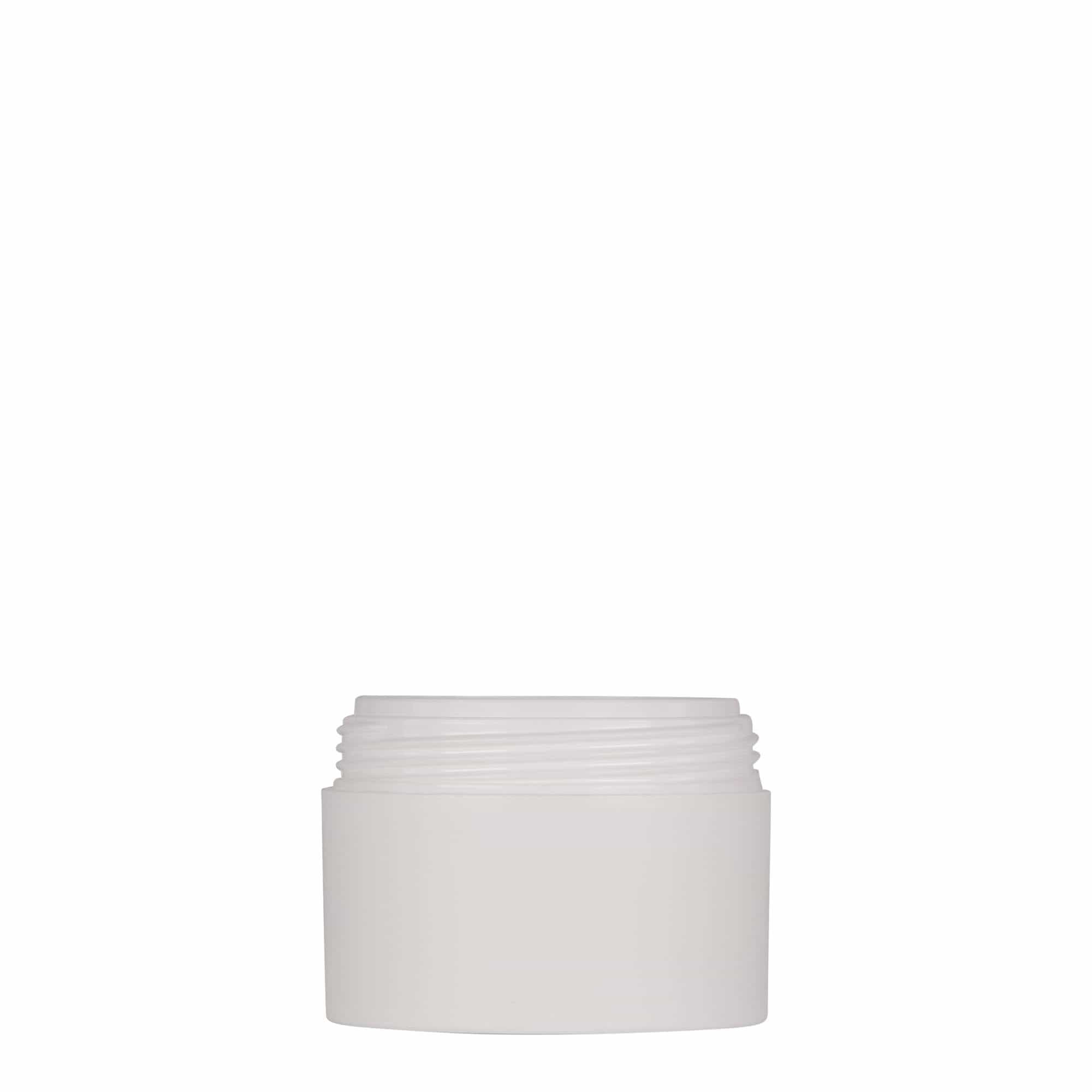 50 ml bote de plástico «Antonella», PP, blanco, boca: cierre de rosca