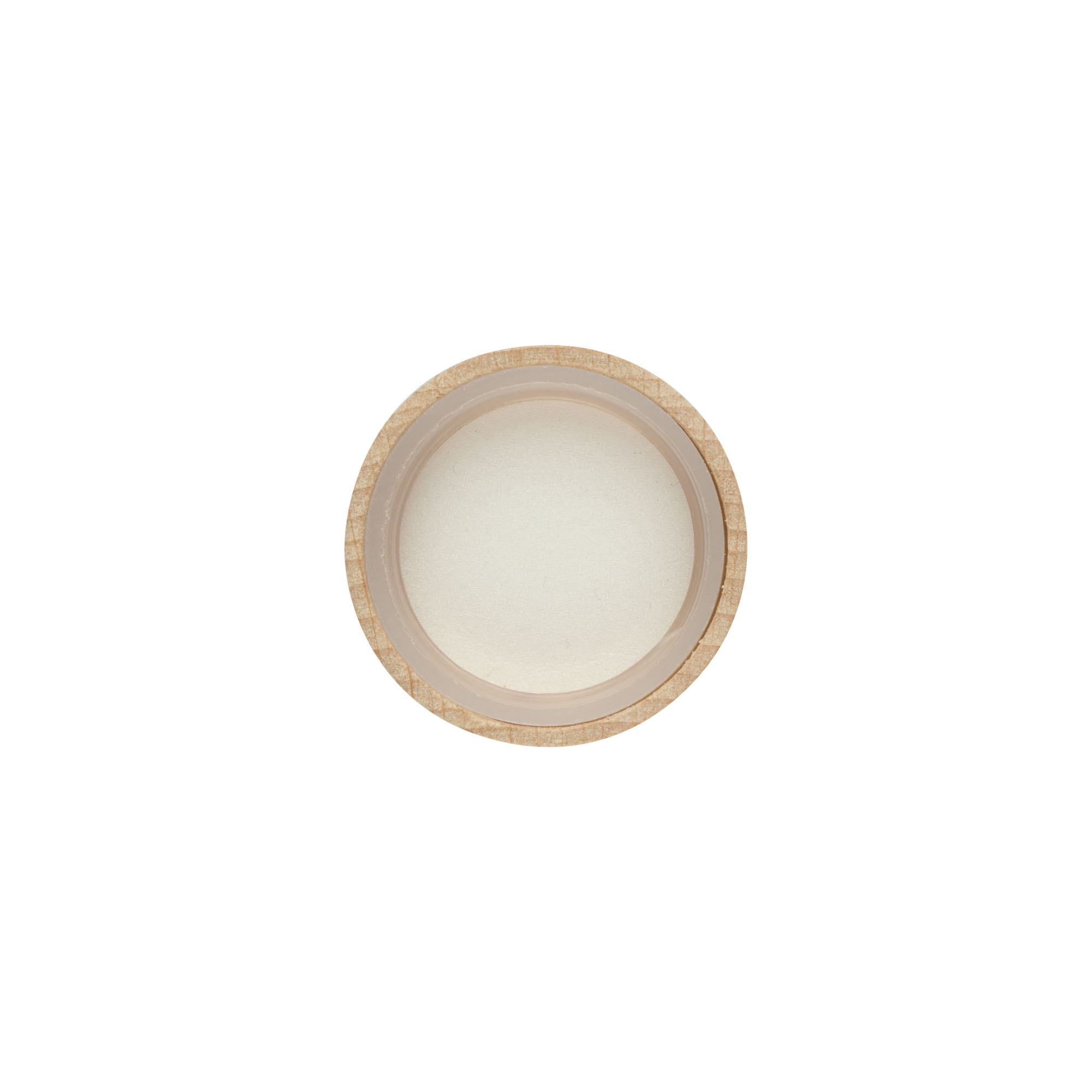 Tapón de rosca, madera, beige, para boca: GPI 28/400