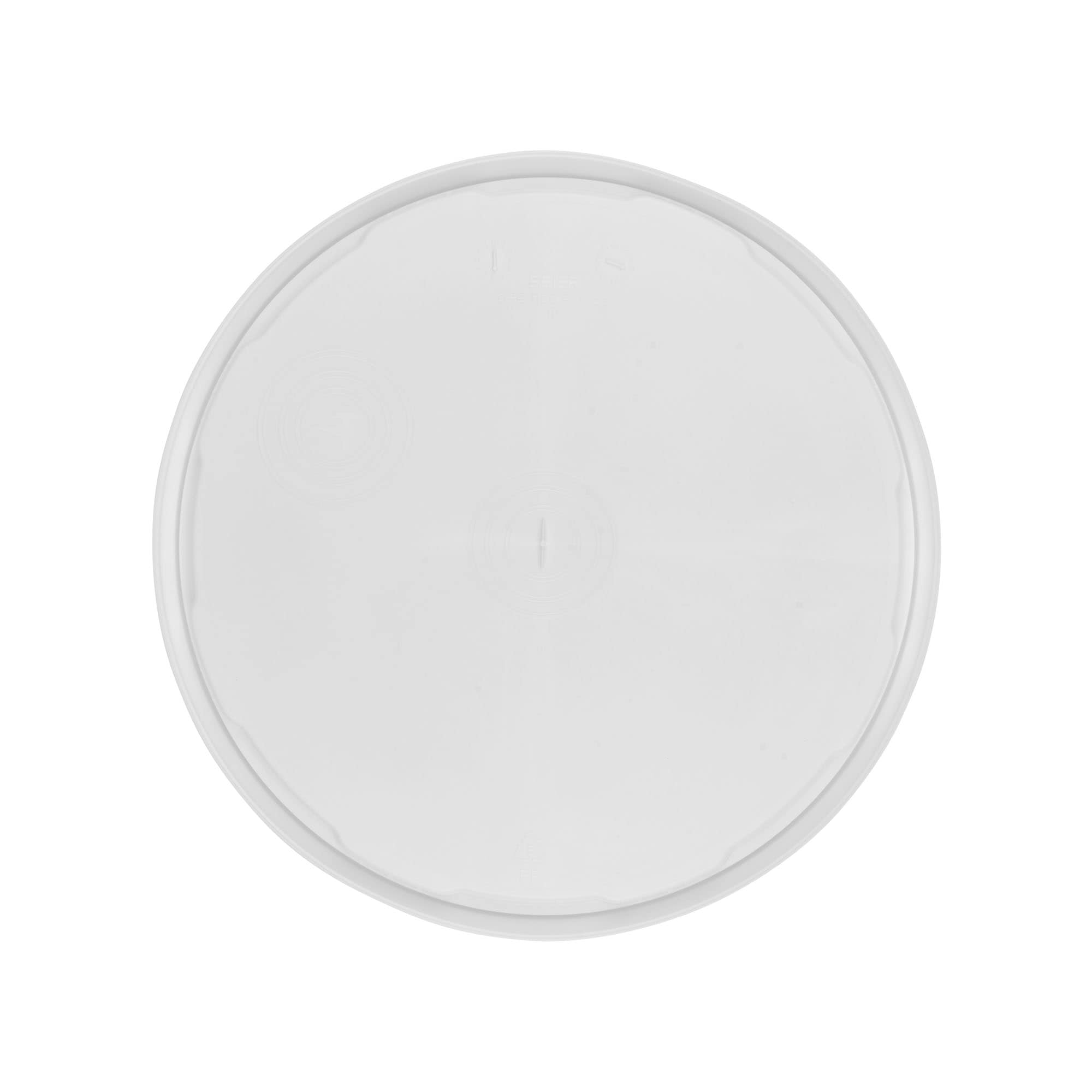 Tapa para cubo de 12,5 l, plástico de PP, blanco
