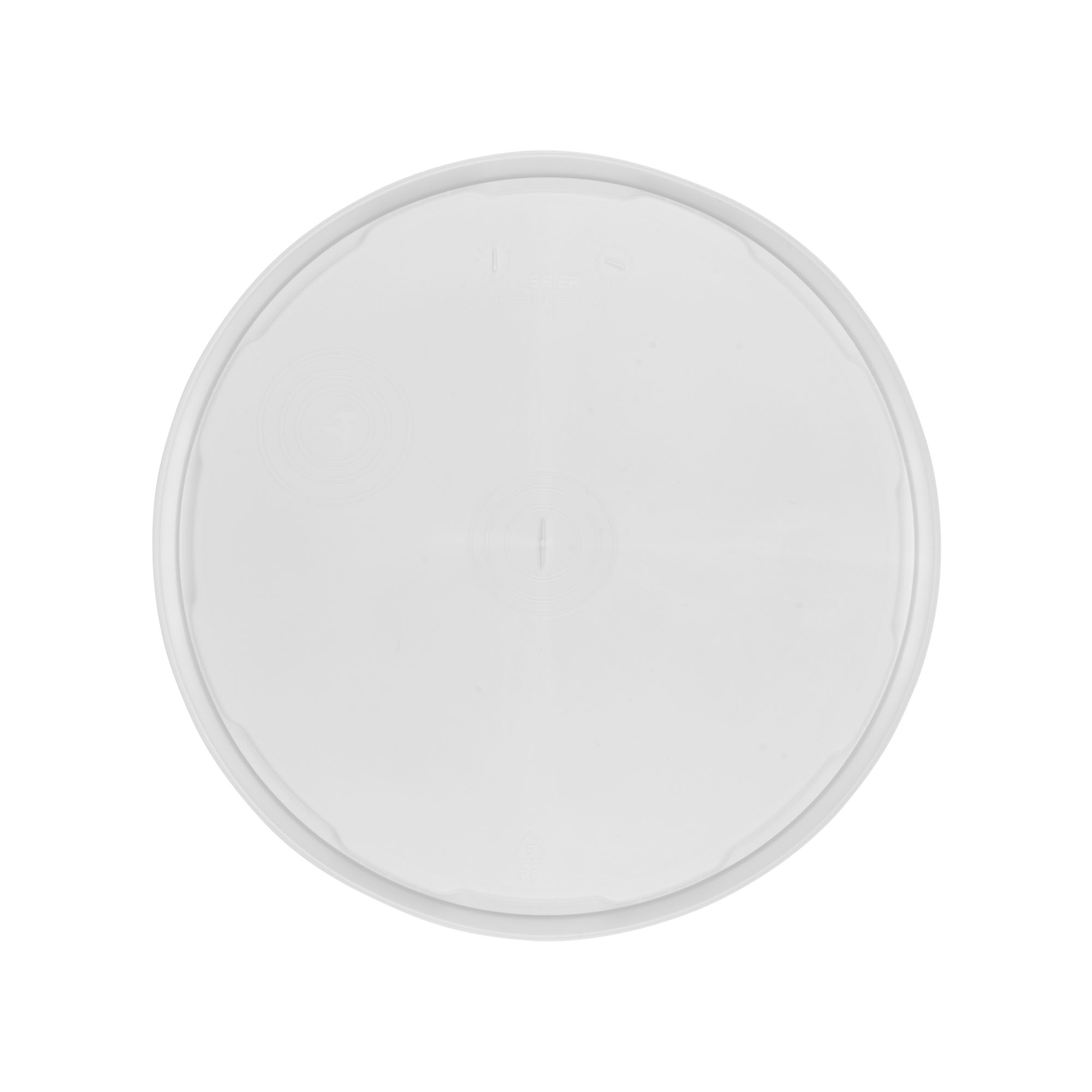 Tapa para cubo de 12,5 l, plástico de PP, blanco